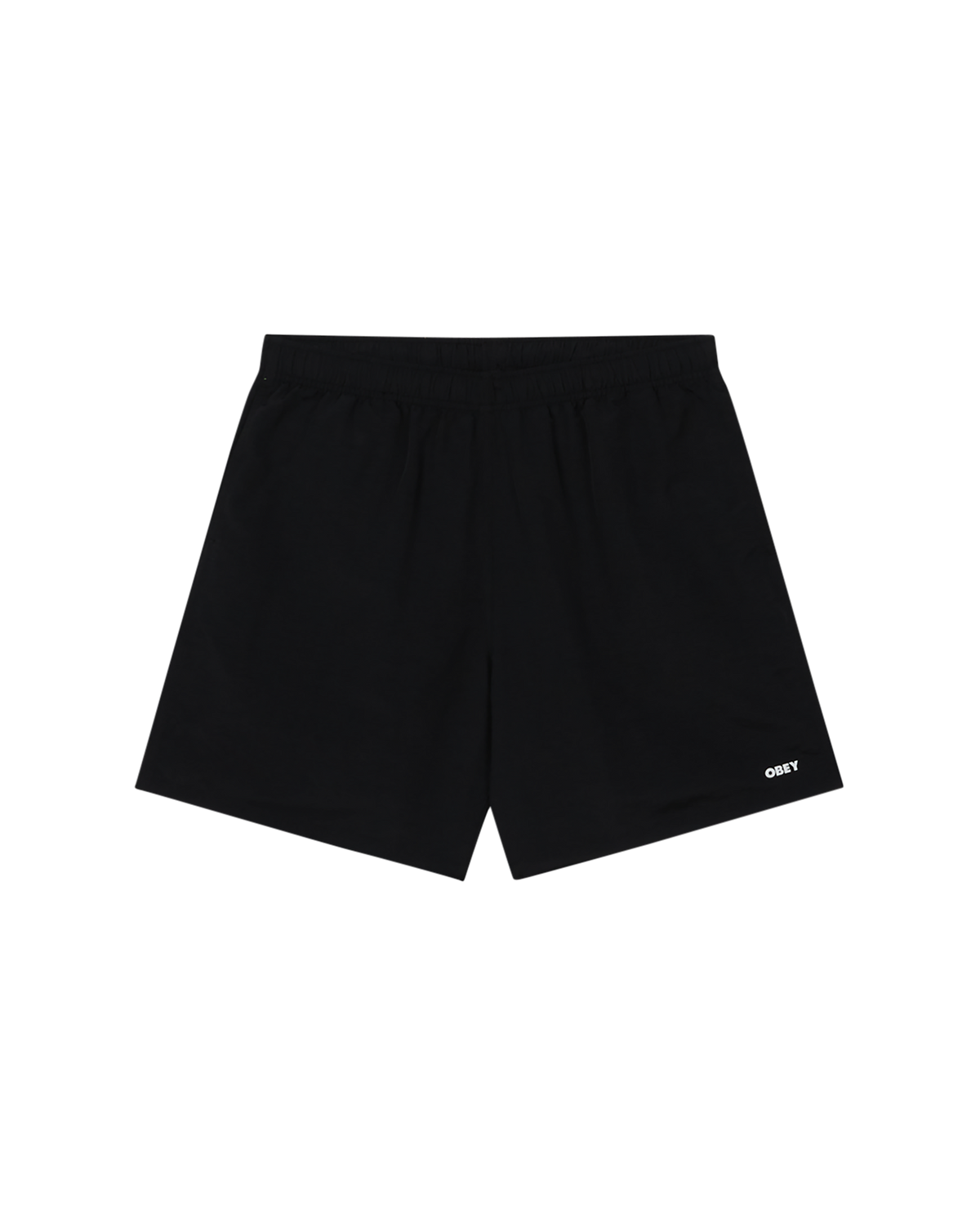 obey easy bold nylon short black