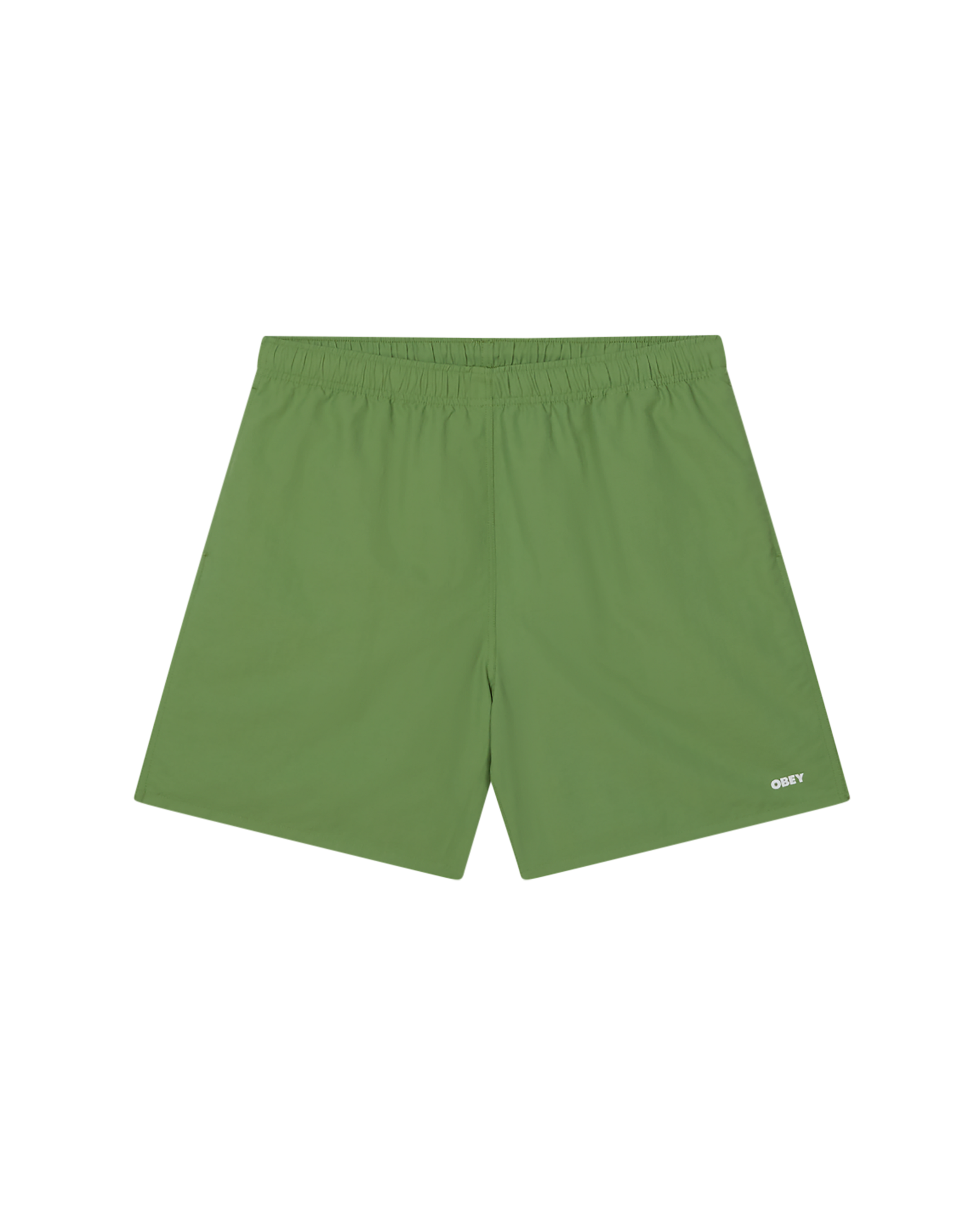 obey easy bold nylon short piquant green