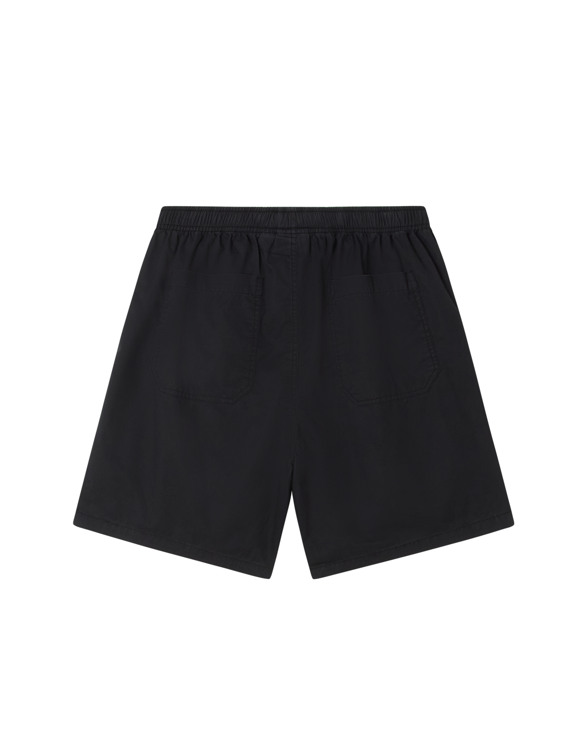 obey easy trail short black faded wash