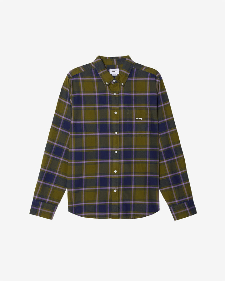 MORGAN SHIRT MOSS GREEN MULTI