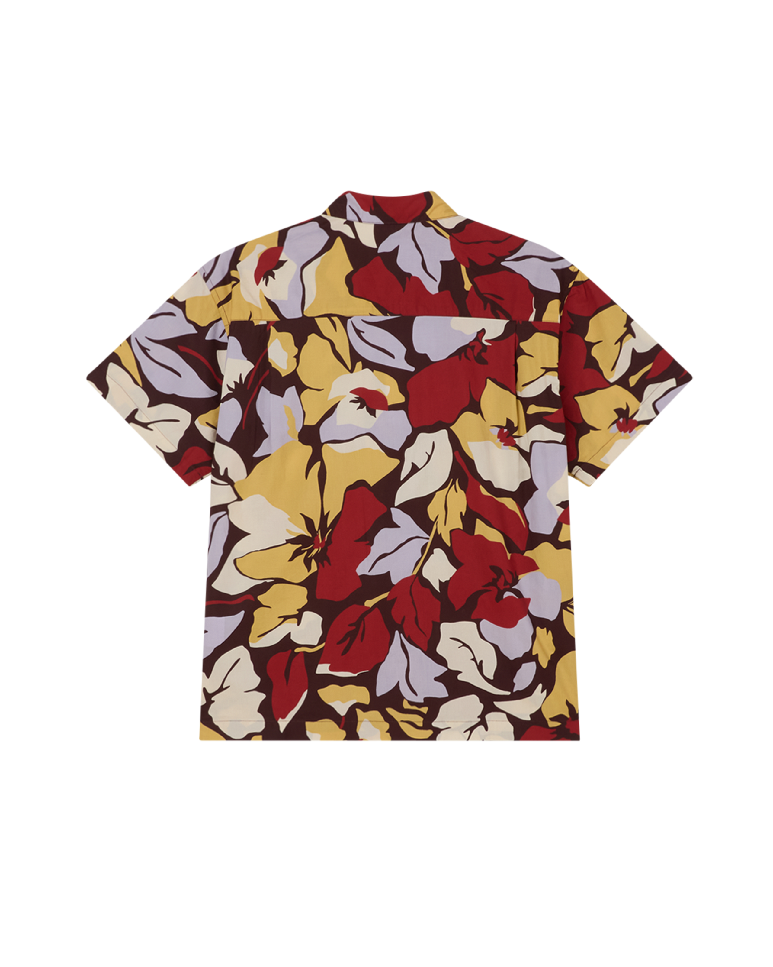 obey maxwell ss shirt chocolate multi