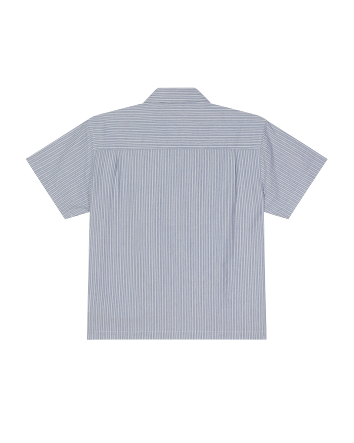 obey reducer ss shirt blue fog multi - alternate view