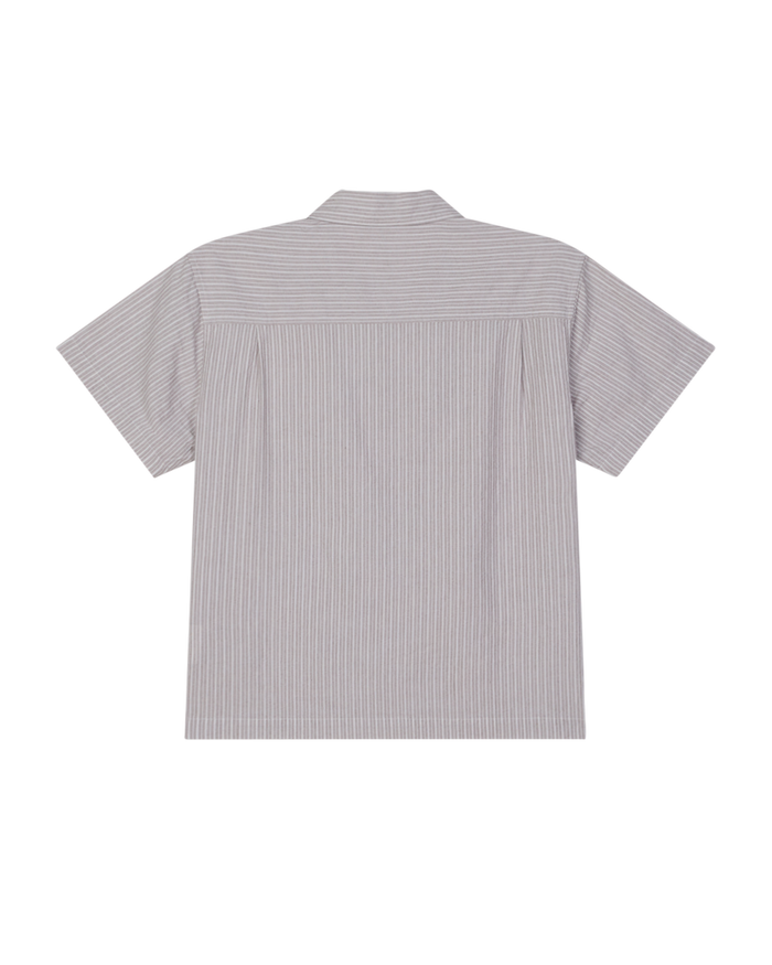 obey reducer ss shirt brown multi - alternate view