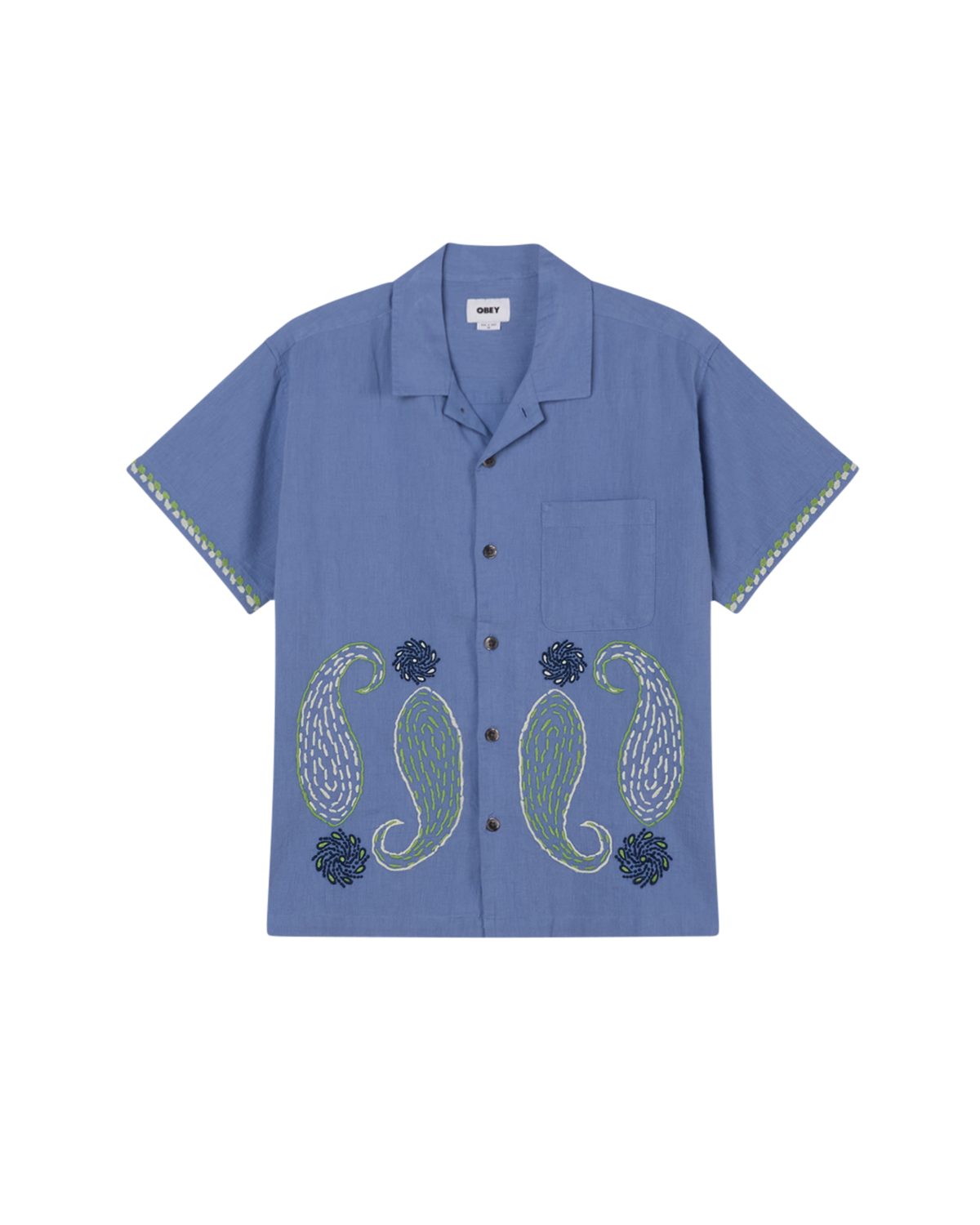 obey quentin shirt colony blue multi (zoomed)