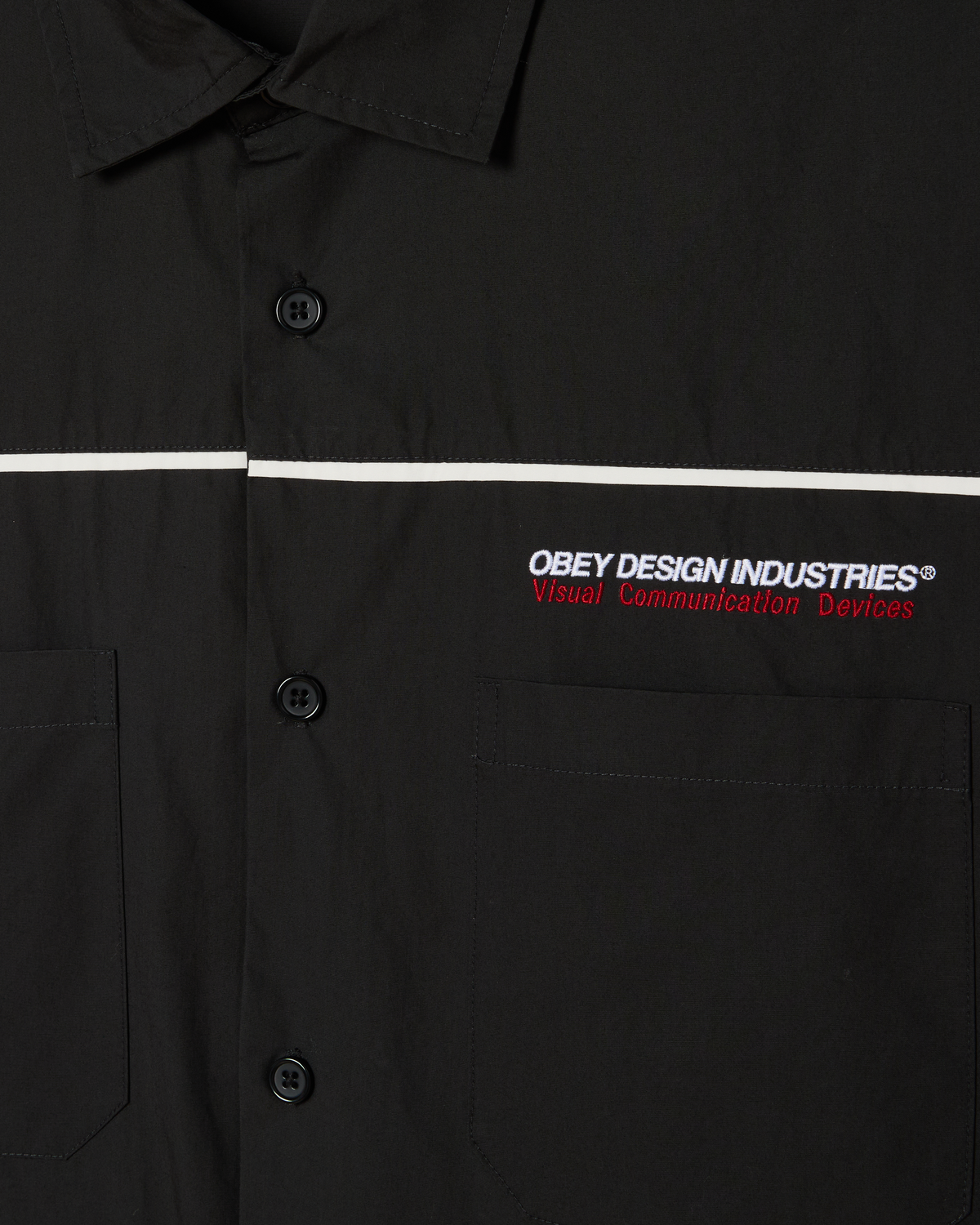 obey camber ss shirt black