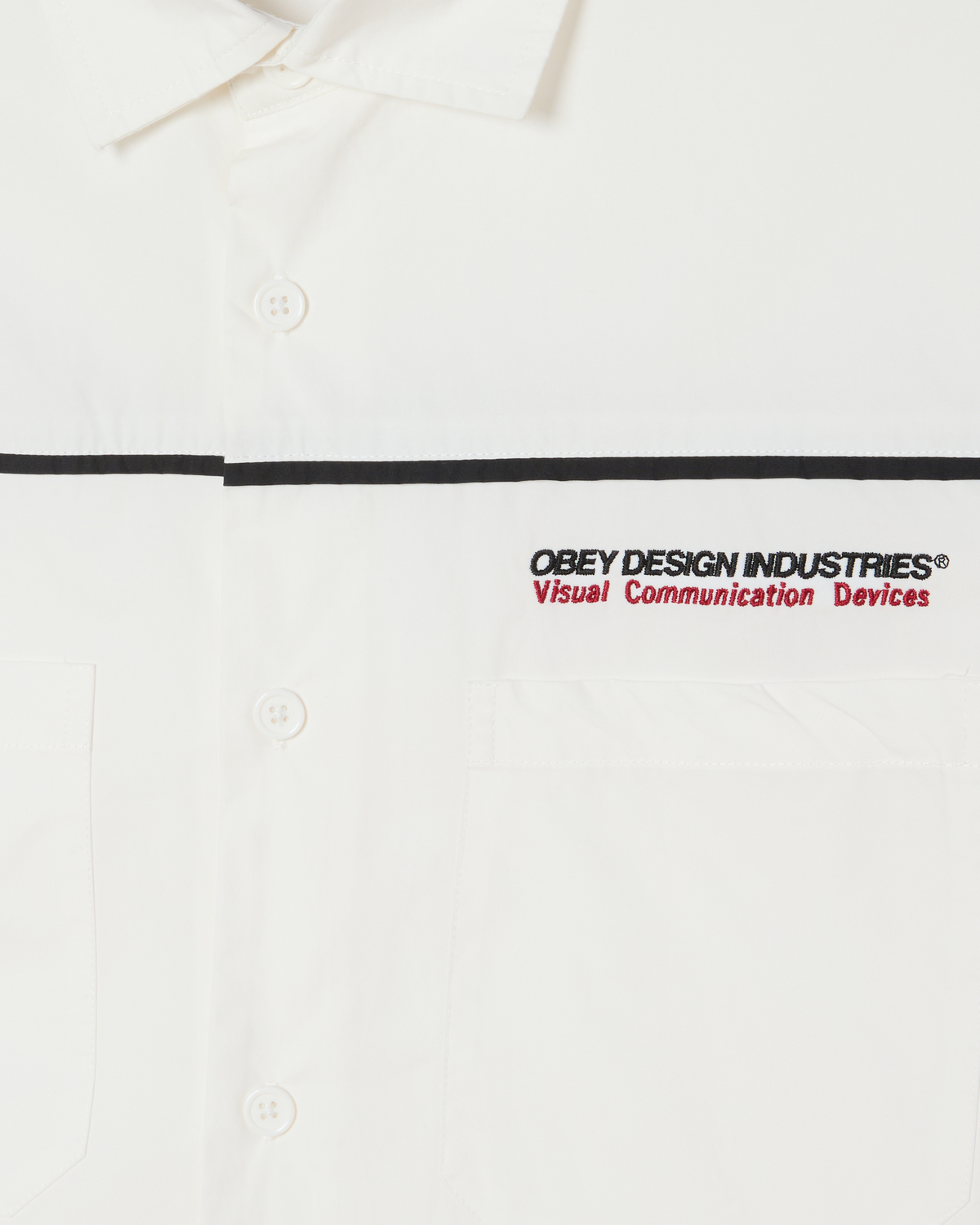 obey camber ss shirt white