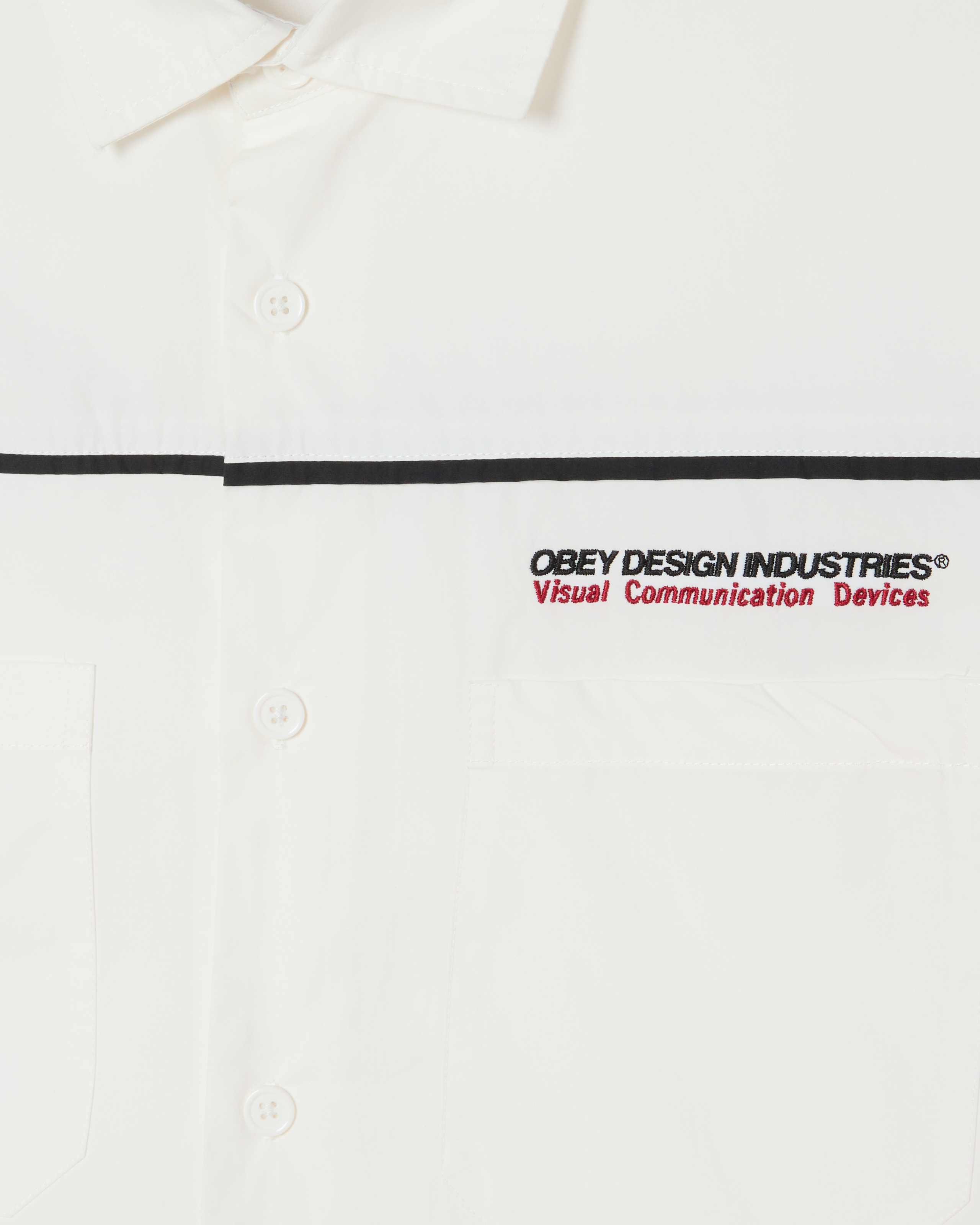 obey camber ss shirt white (zoomed)
