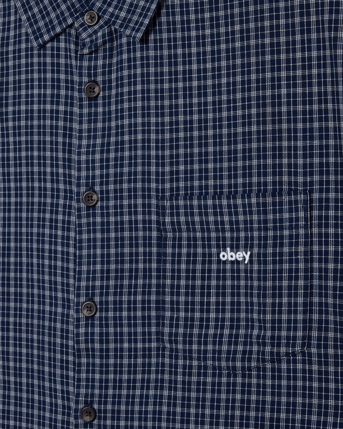 obey bigwig ian ss shirt academy navy multi