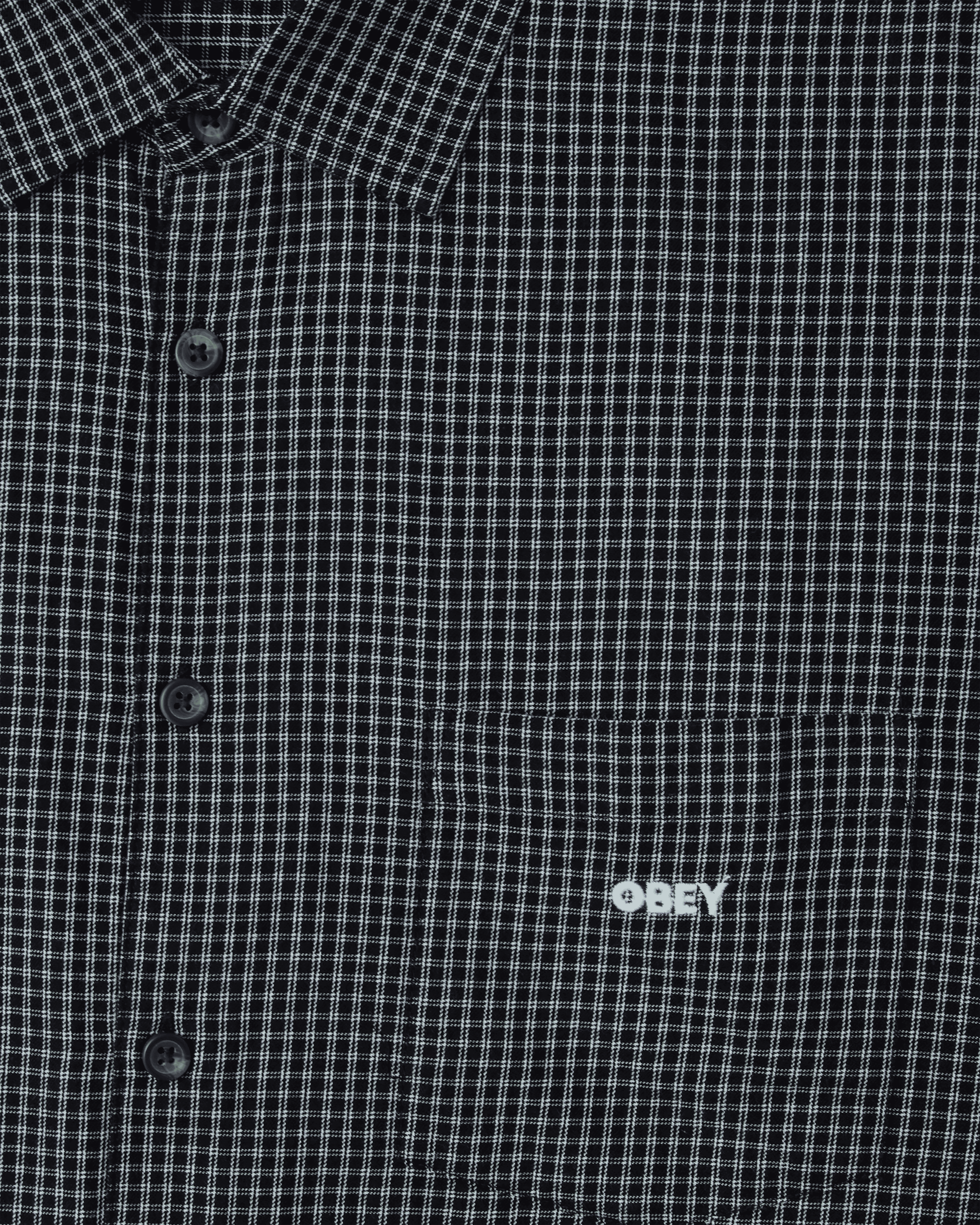 obey bigwig frank ss shirt black multi (zoomed)