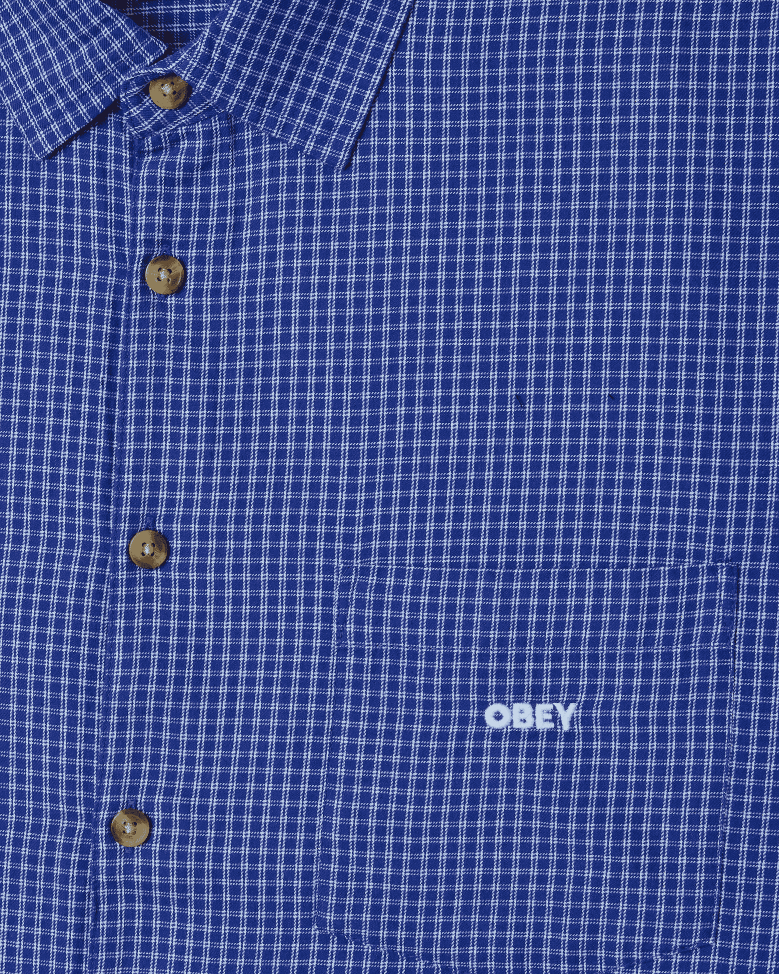 obey bigwig frank ss shirt surf blue multi (zoomed)