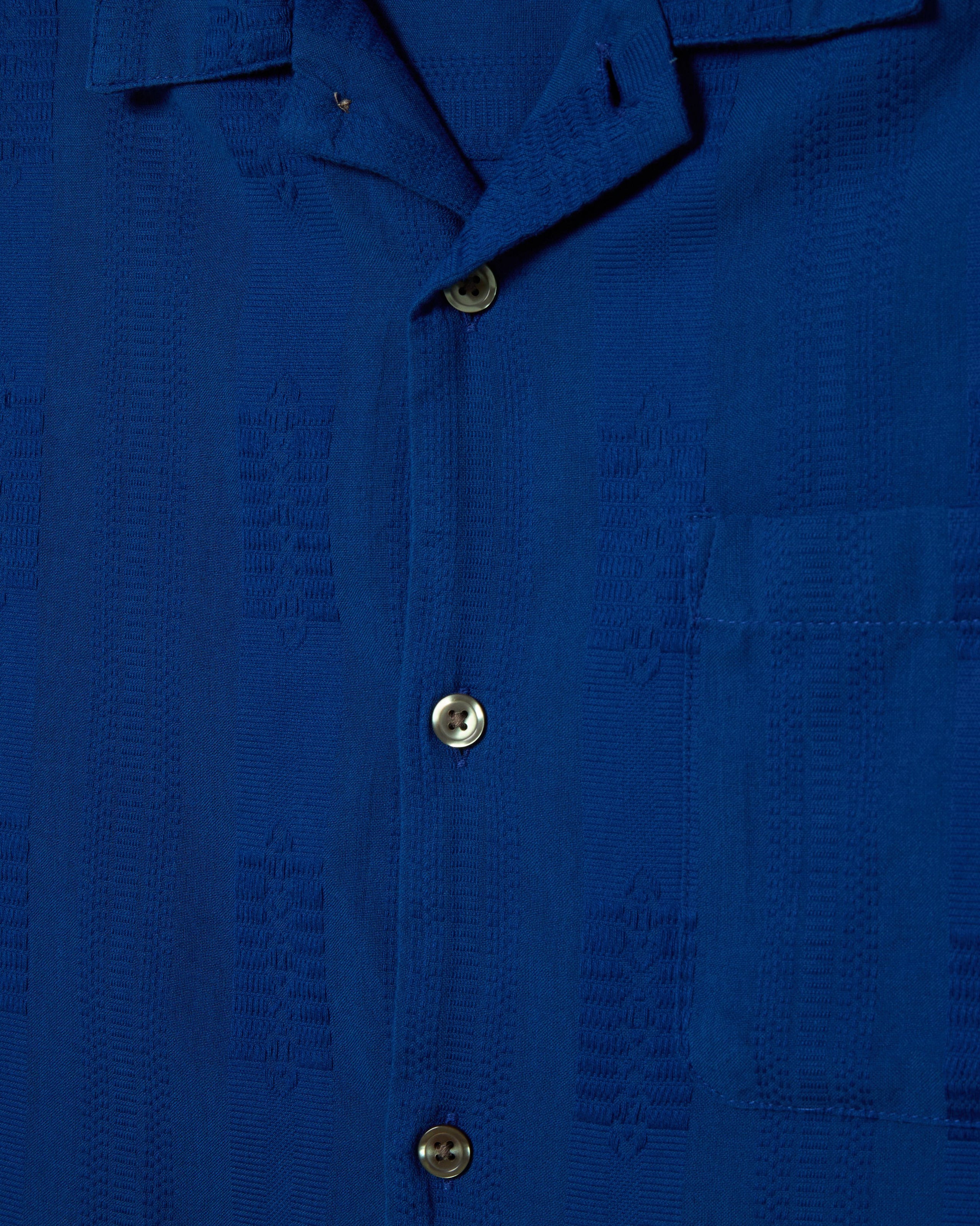 obey samuel ss shirt dazzling blue multi (zoomed)