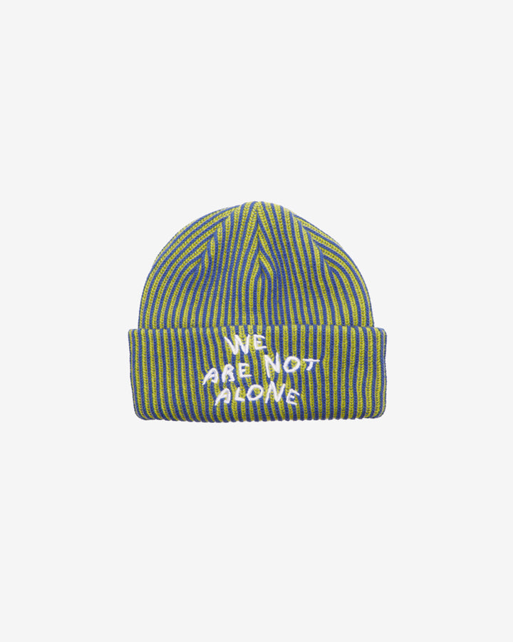 NOT ALONE BEANIE OLYMPIAN BLUE MULTI