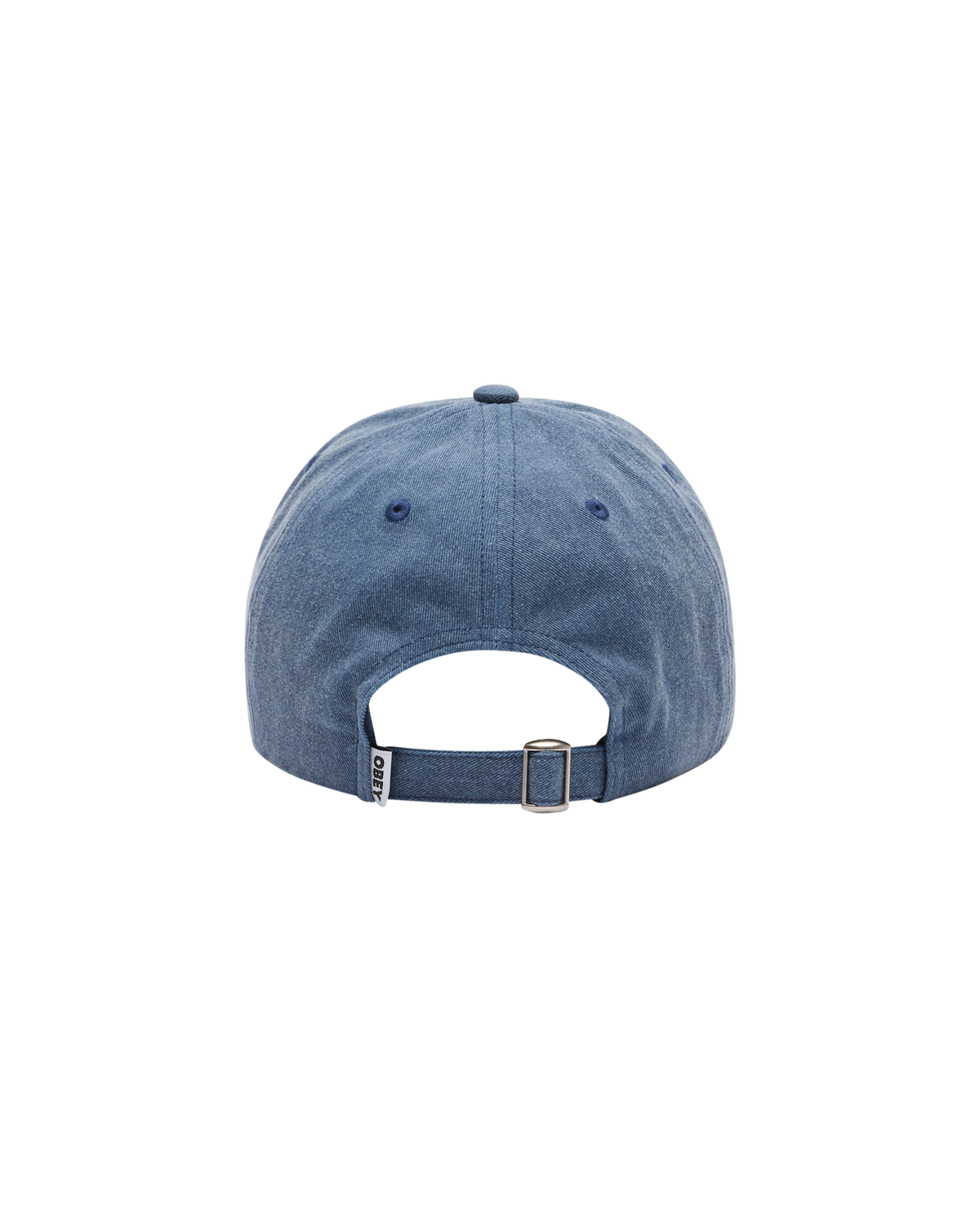 WASHED TWILL FLOWER STRAPBACK