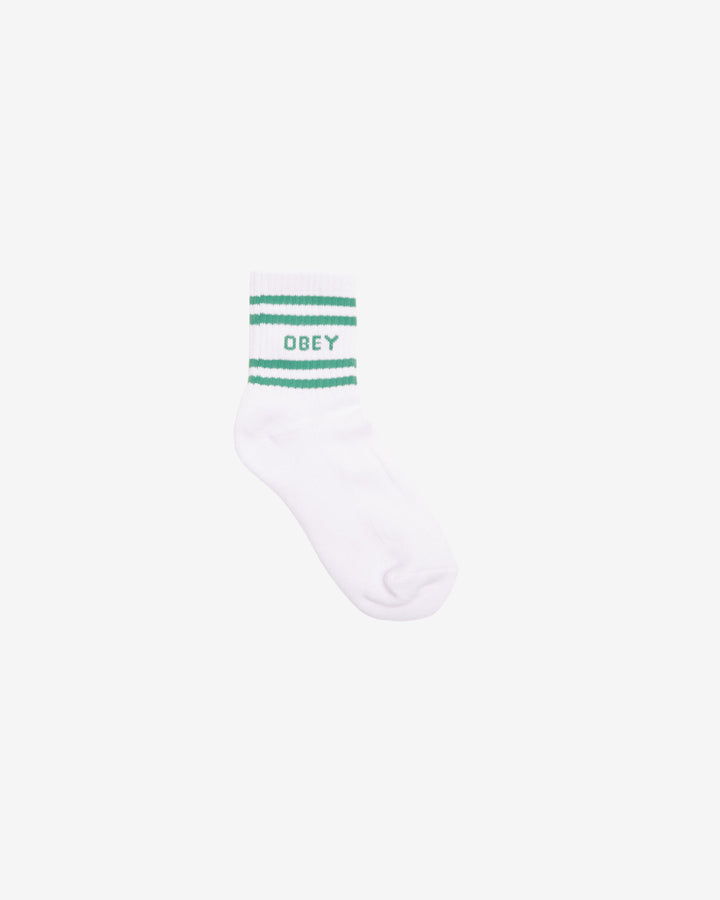 COOP SOCKS WHITE / FIRST TEE GREEN