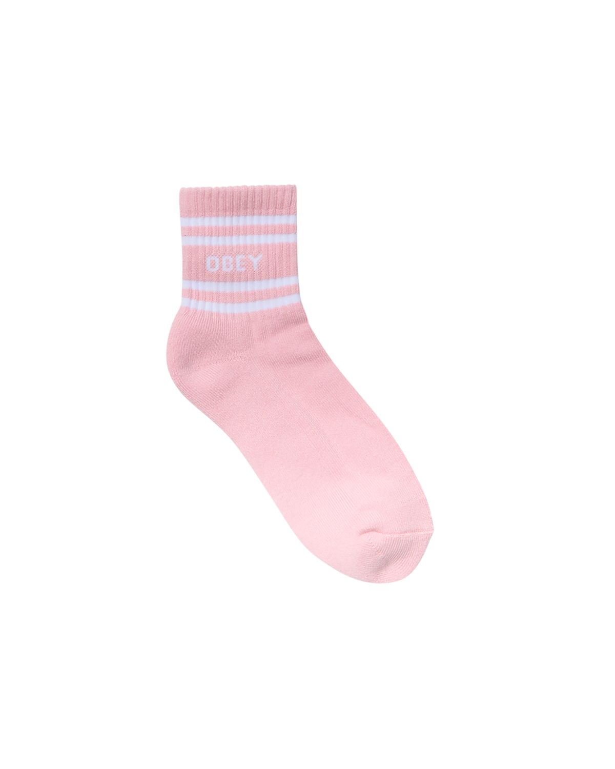 obey coop socks light lilac white