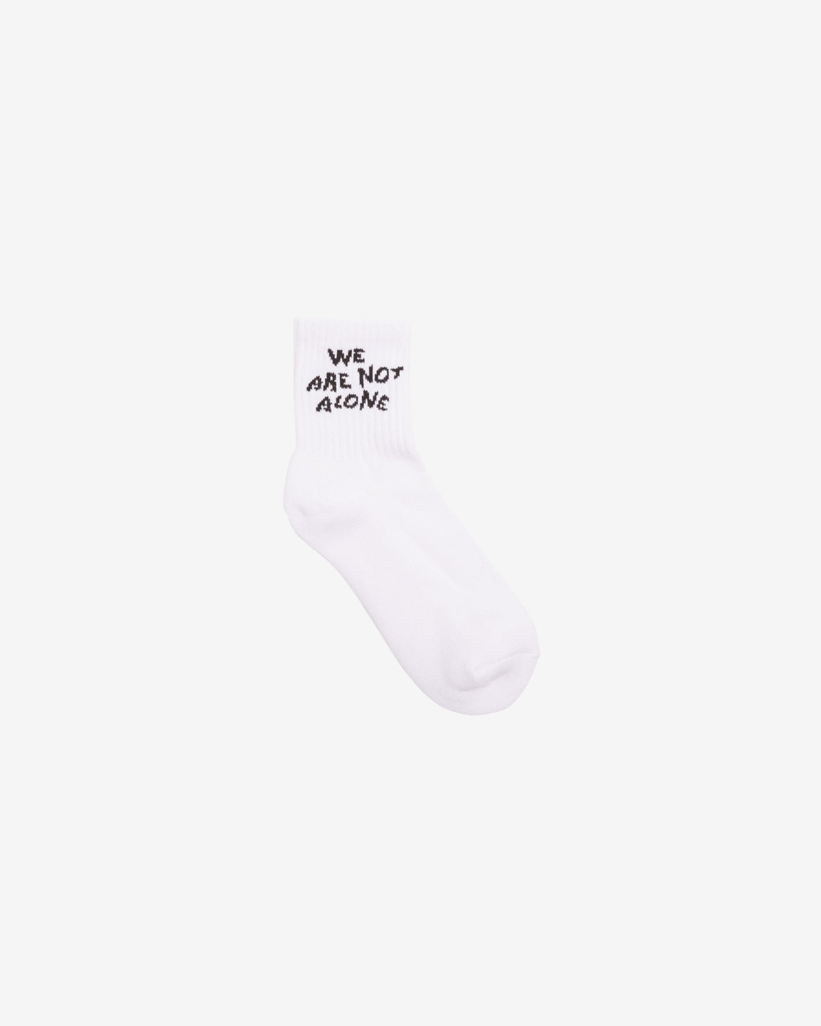 obey not alone socks white multi