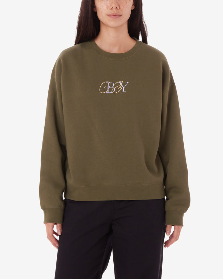 TYPE MIX CREWNECK OLIVE