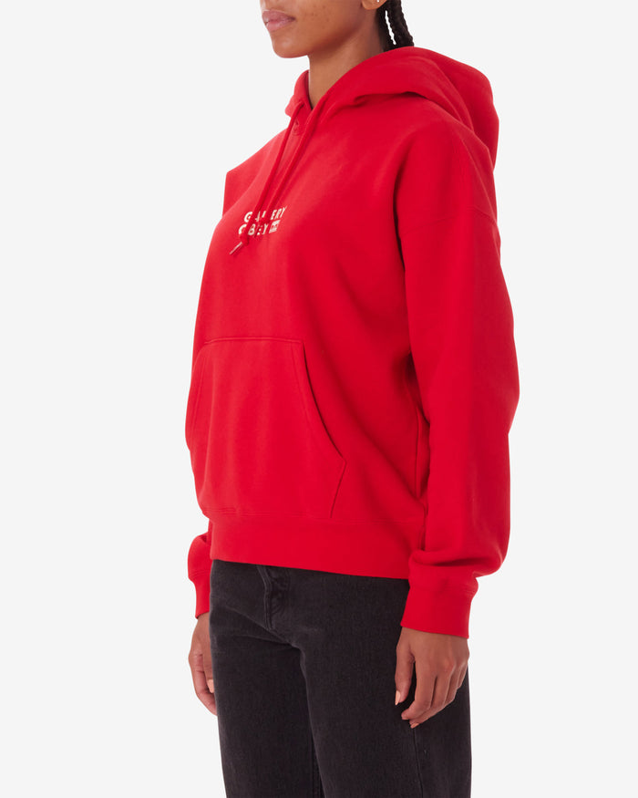 obey gallery pullover red