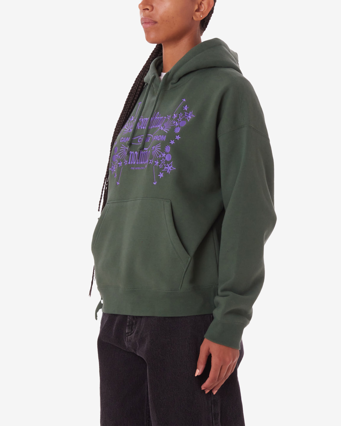 obey nothing pullover cilantro