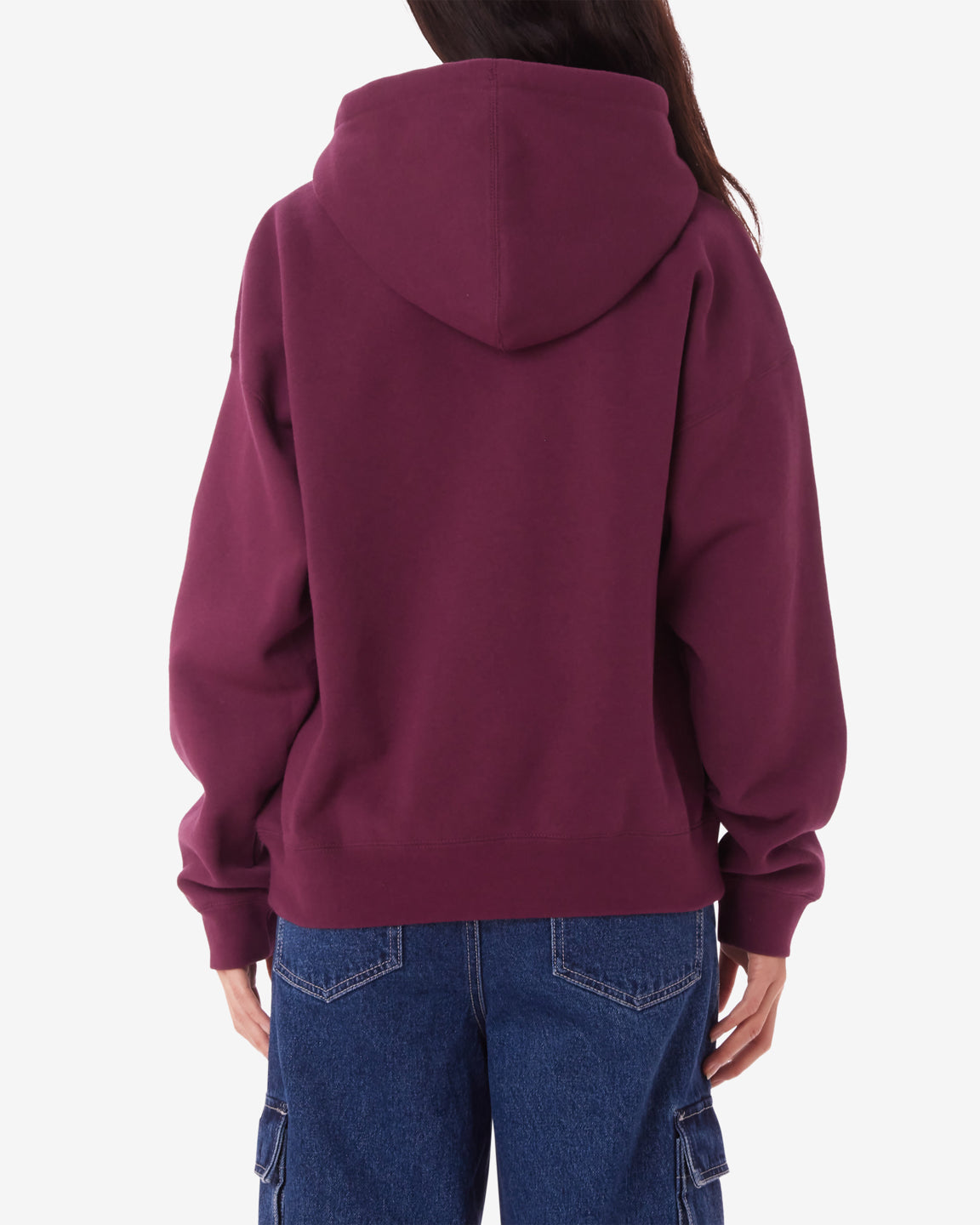 obey swans pullover grape