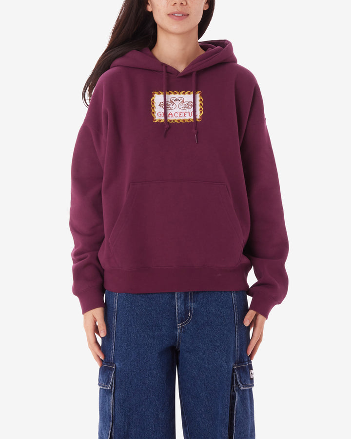 SWANS PULLOVER GRAPE