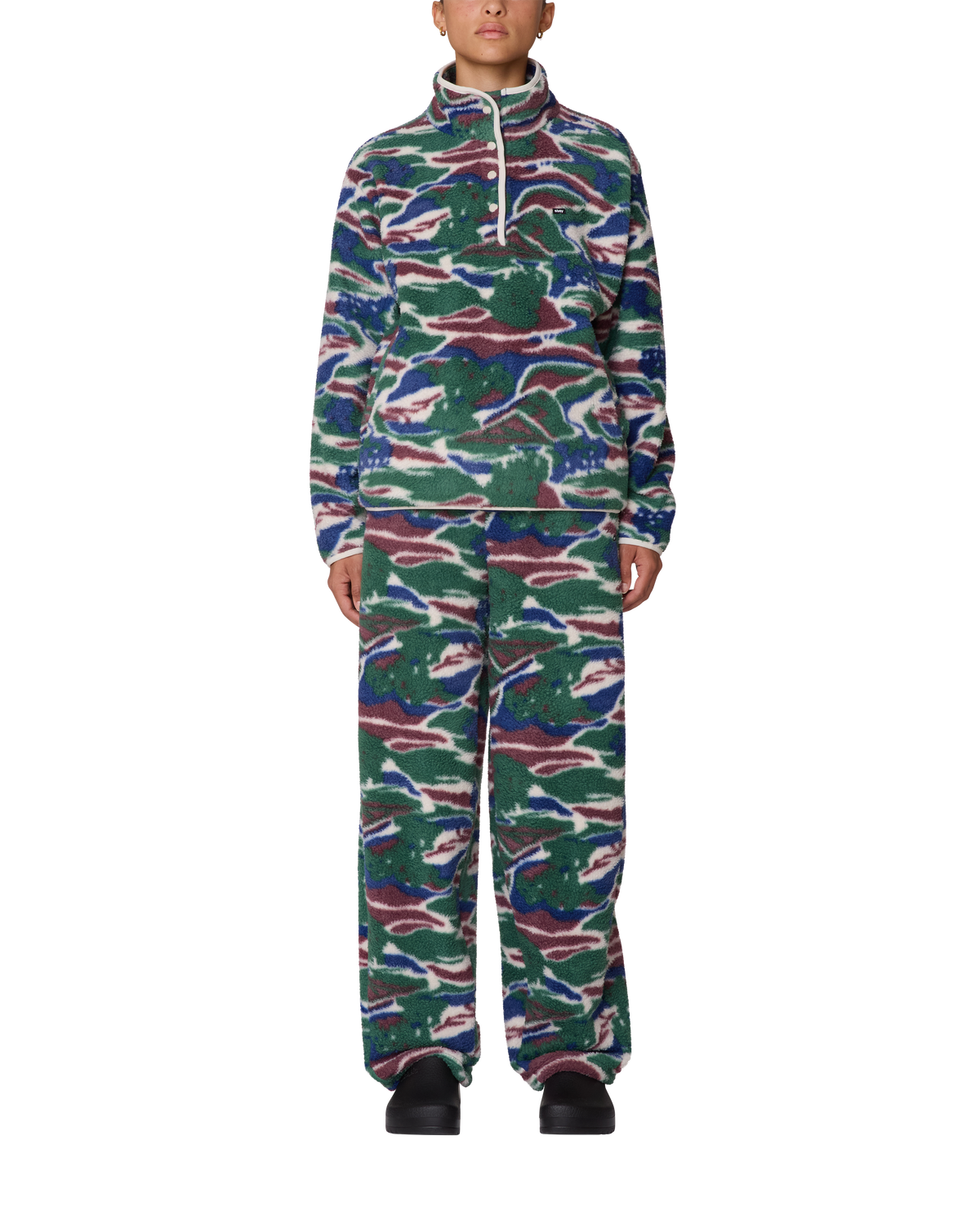 PASTURES MOCK NECK PULLOVER