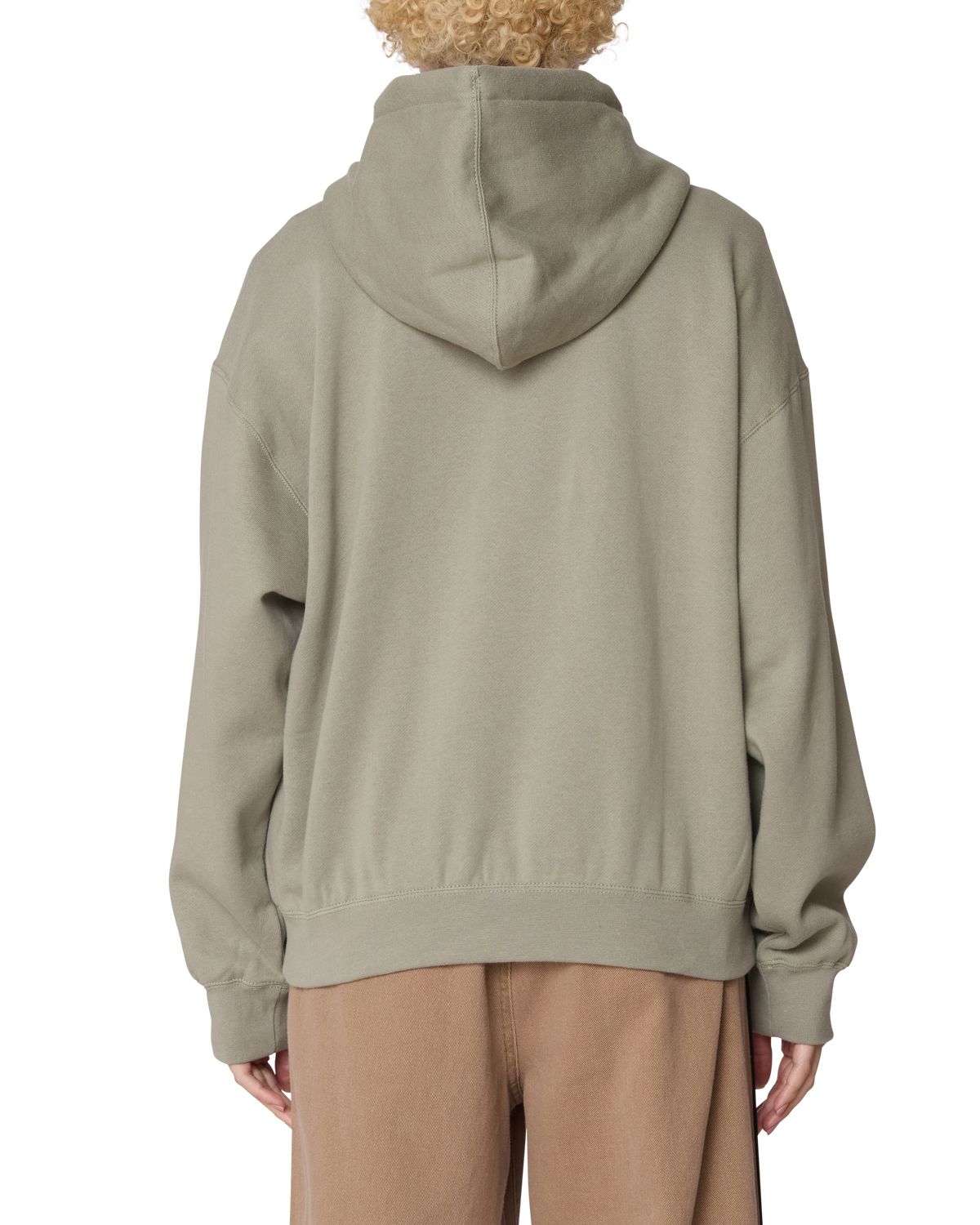 COLLEGIATE BAGGY ZIP HOOD