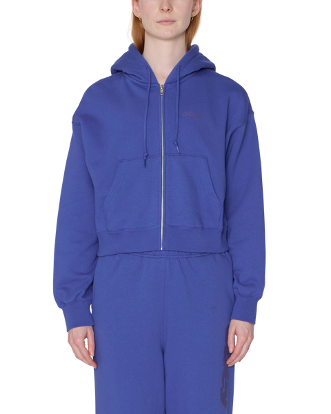 LEAGUE CROPPED ZIP HOOD – OBEY CLOTHING
