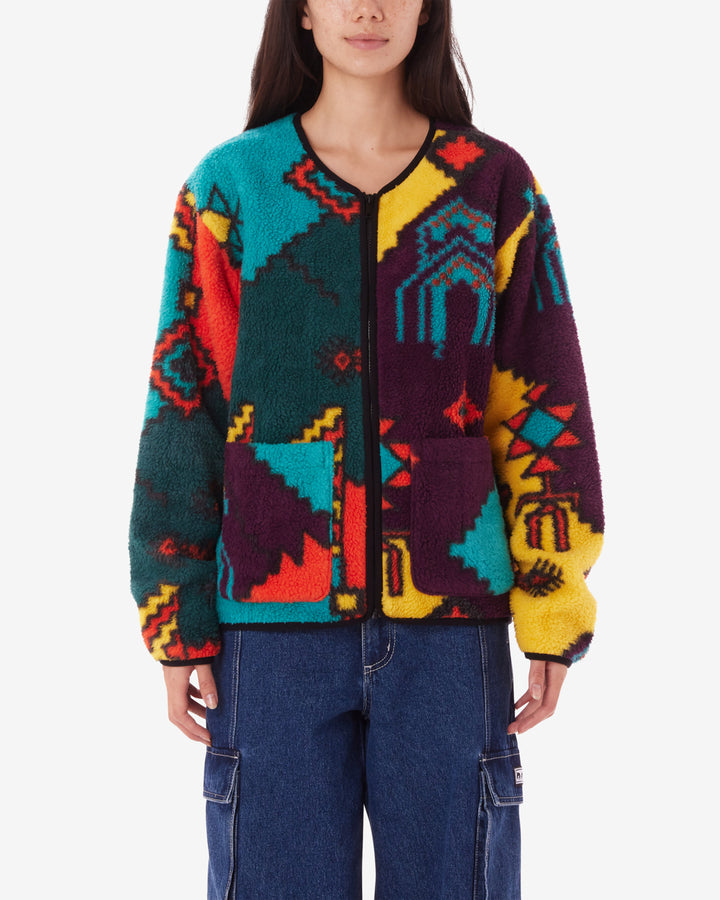 ORNATE LINER JACKET BRIGHT MULTI