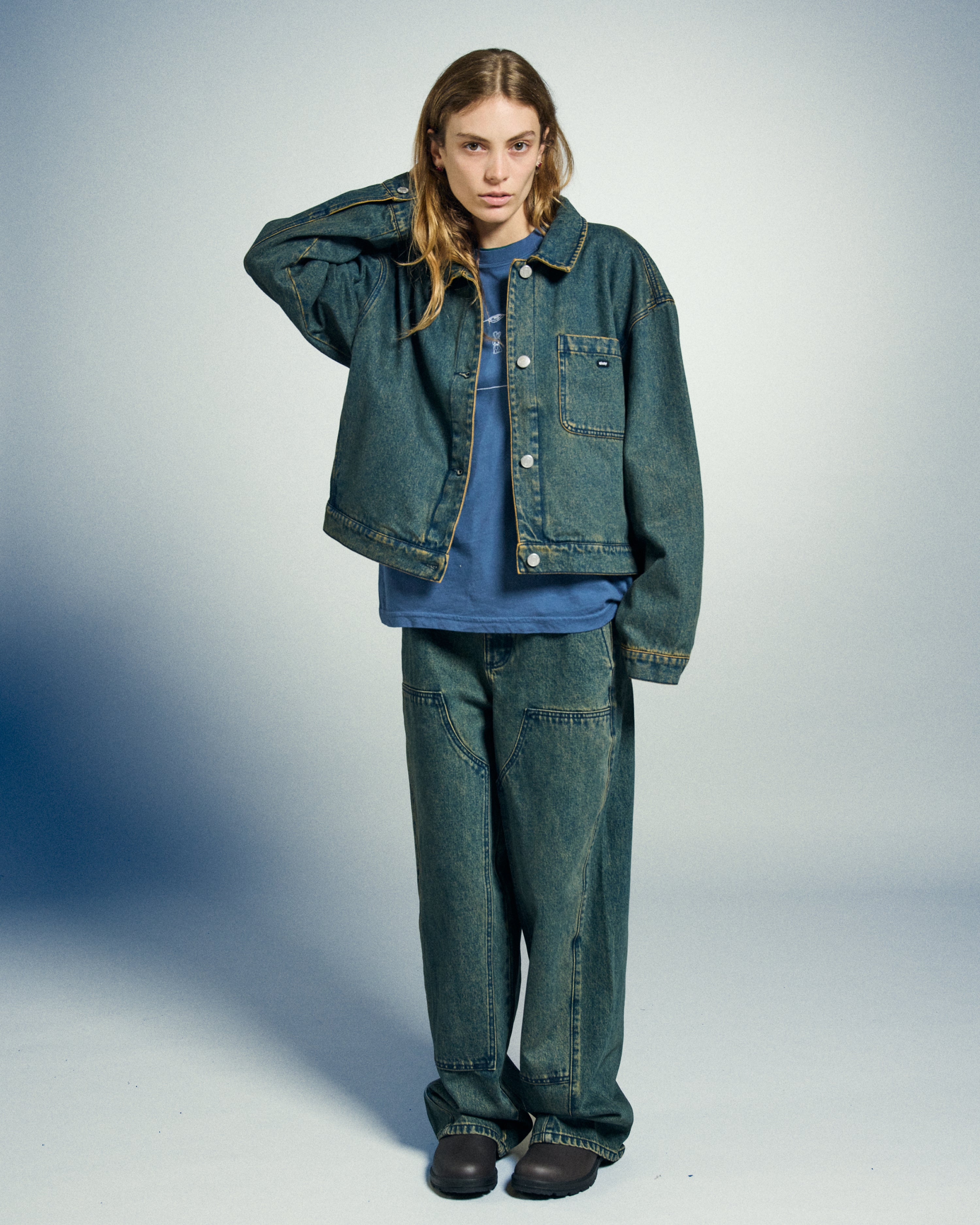 INES DENIM JACKET – OBEY CLOTHING