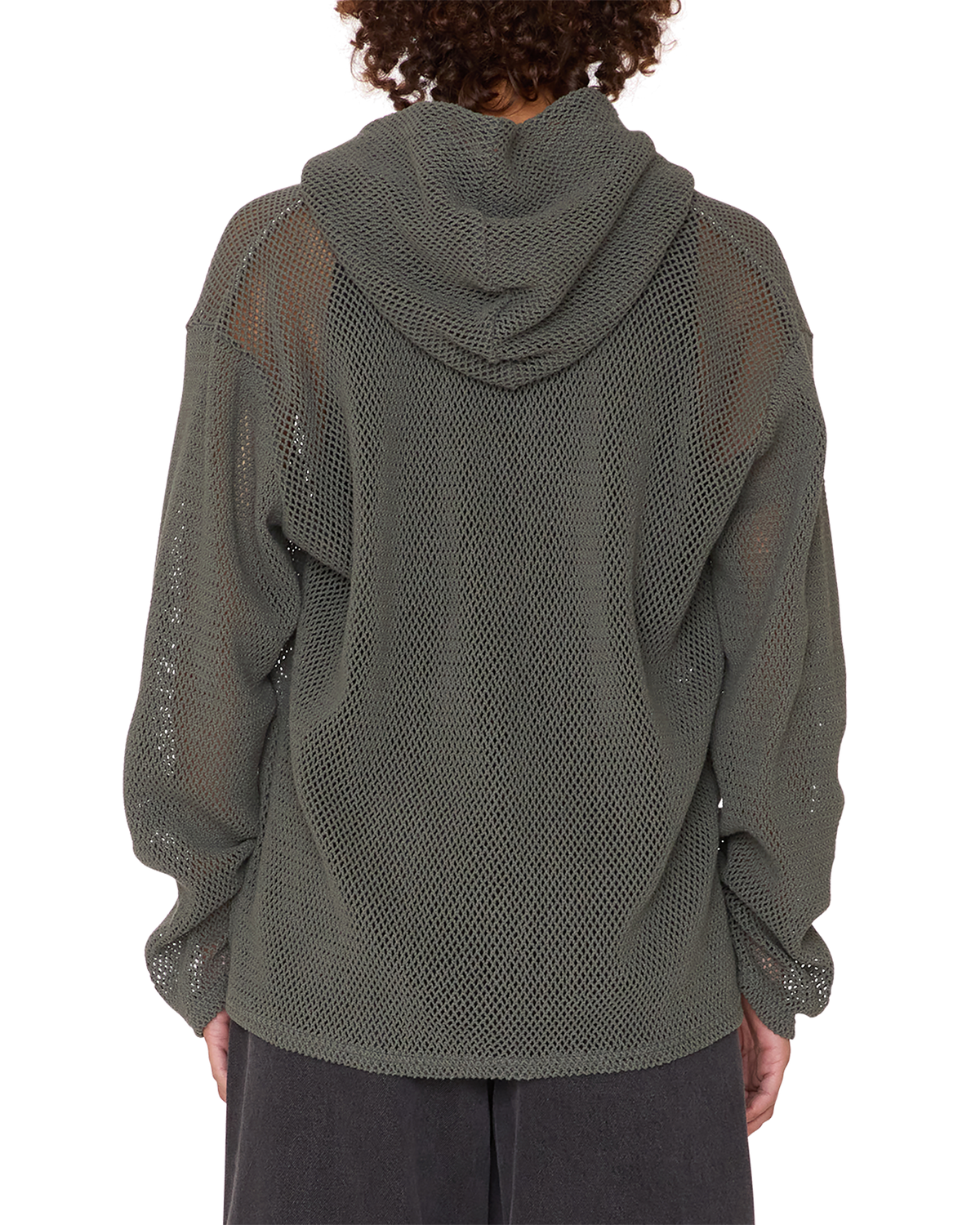 obey billy mesh ls hood ink