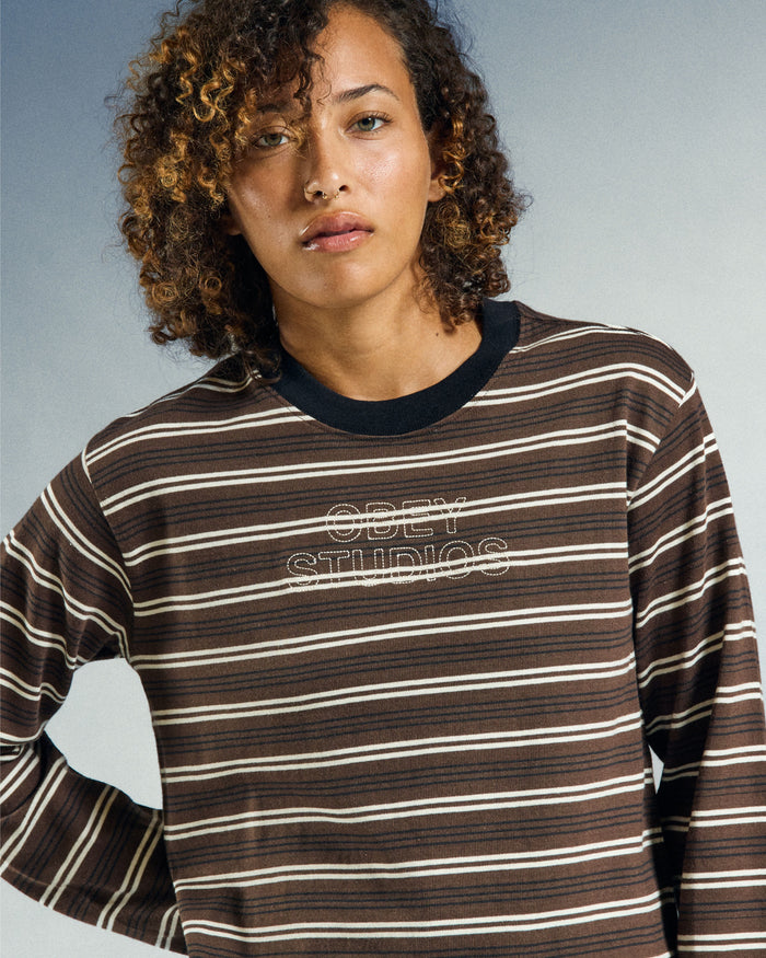 LOUIE STRIPE LS TOP - alternate view