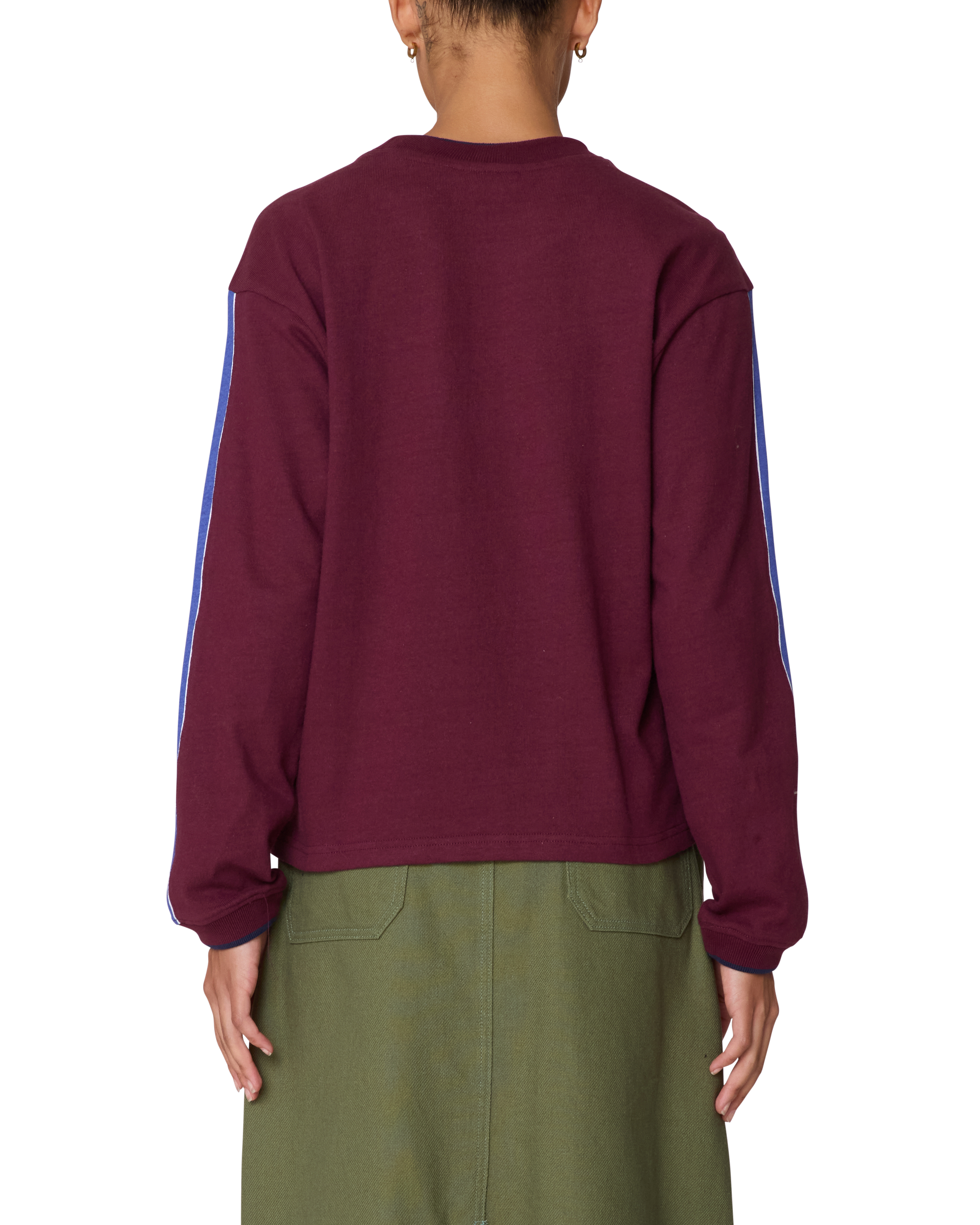 RALLY SLEEVE STRIPE LS TOP (zoomed)