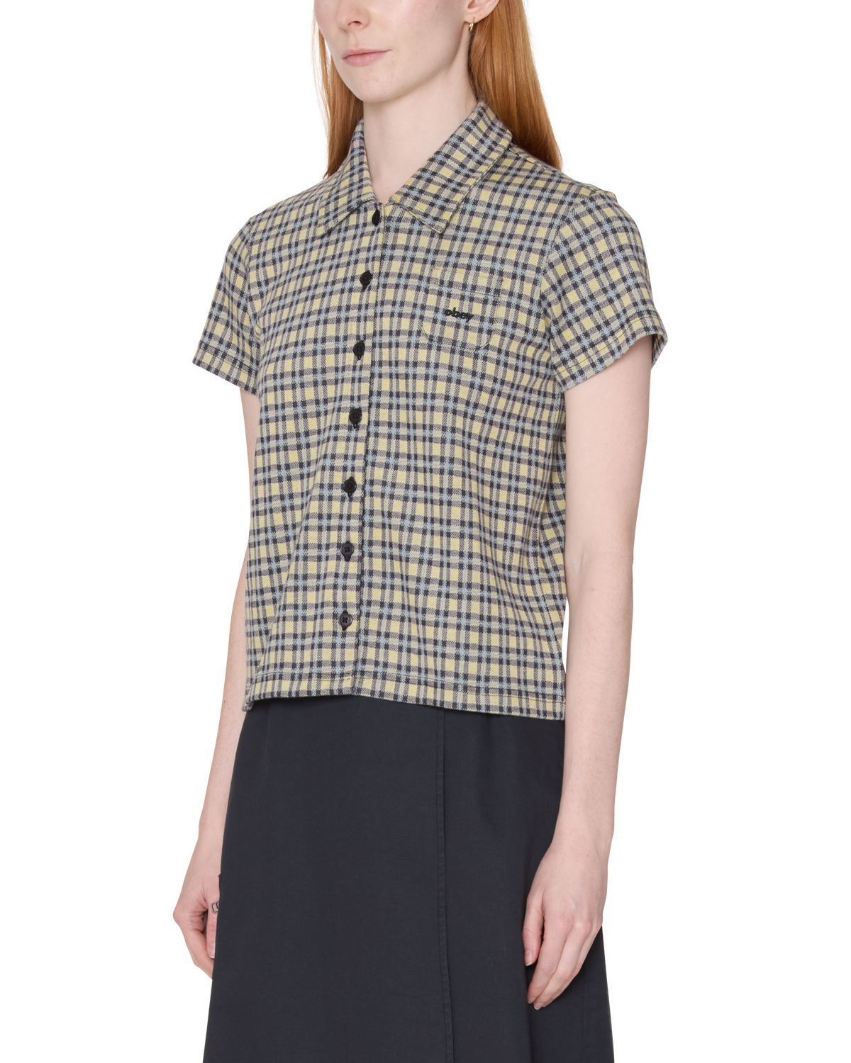 obey-lila-micro-check-polo-yellow-multi