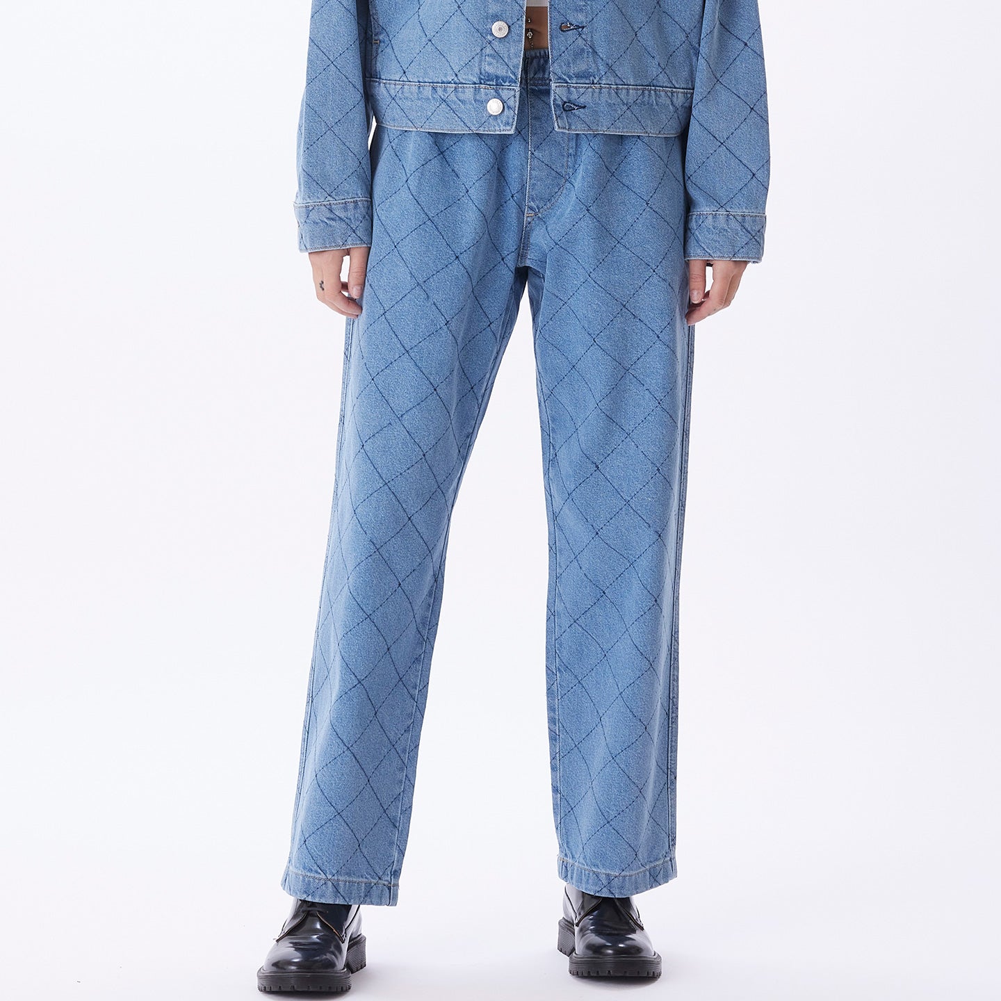 Louis Vuitton, Jeans, Authentic Louis Vuitton Monogram Baggy Denim Pant  Indigo