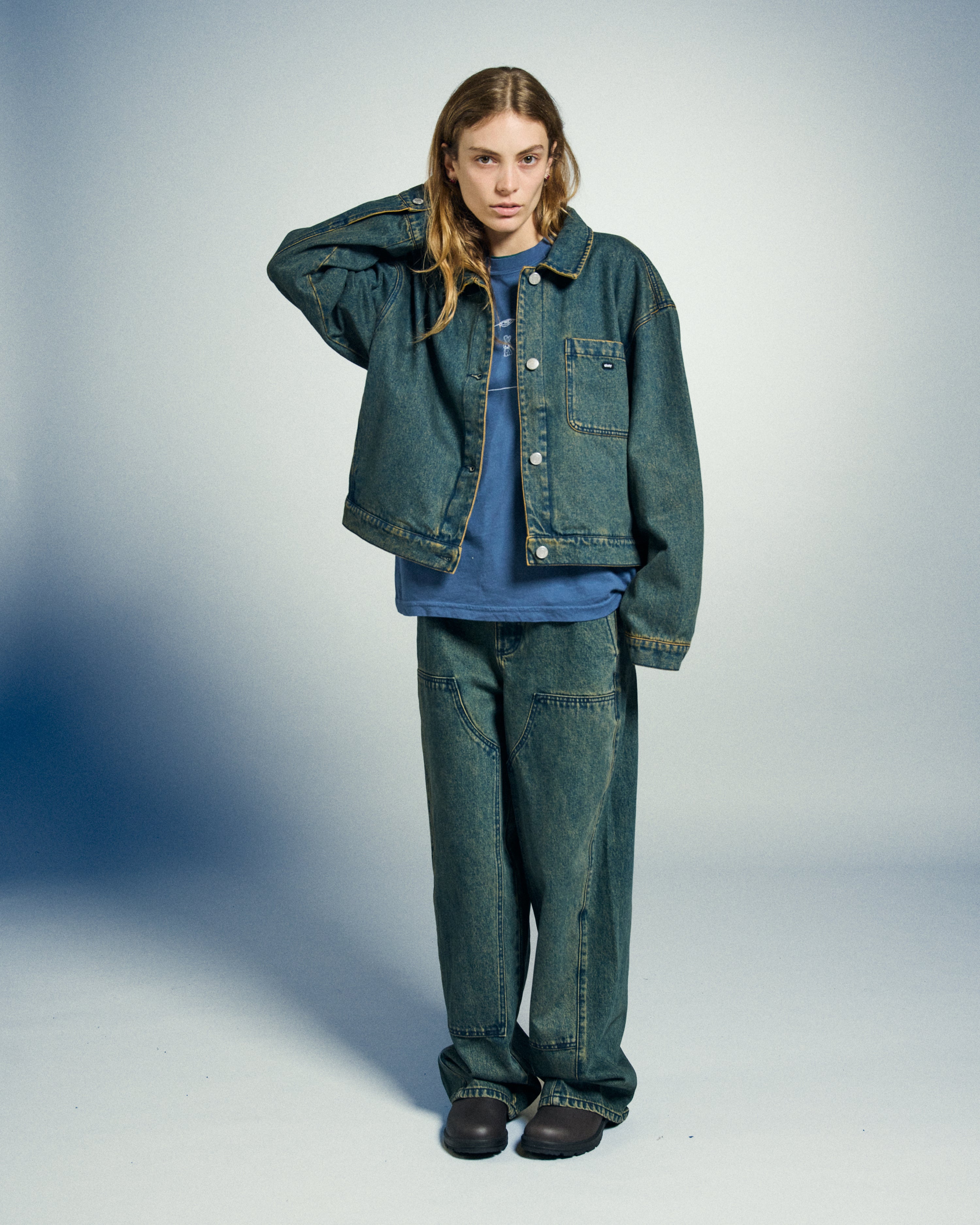 LEAH III BAGGY DBL KNEE DENIM – OBEY CLOTHING