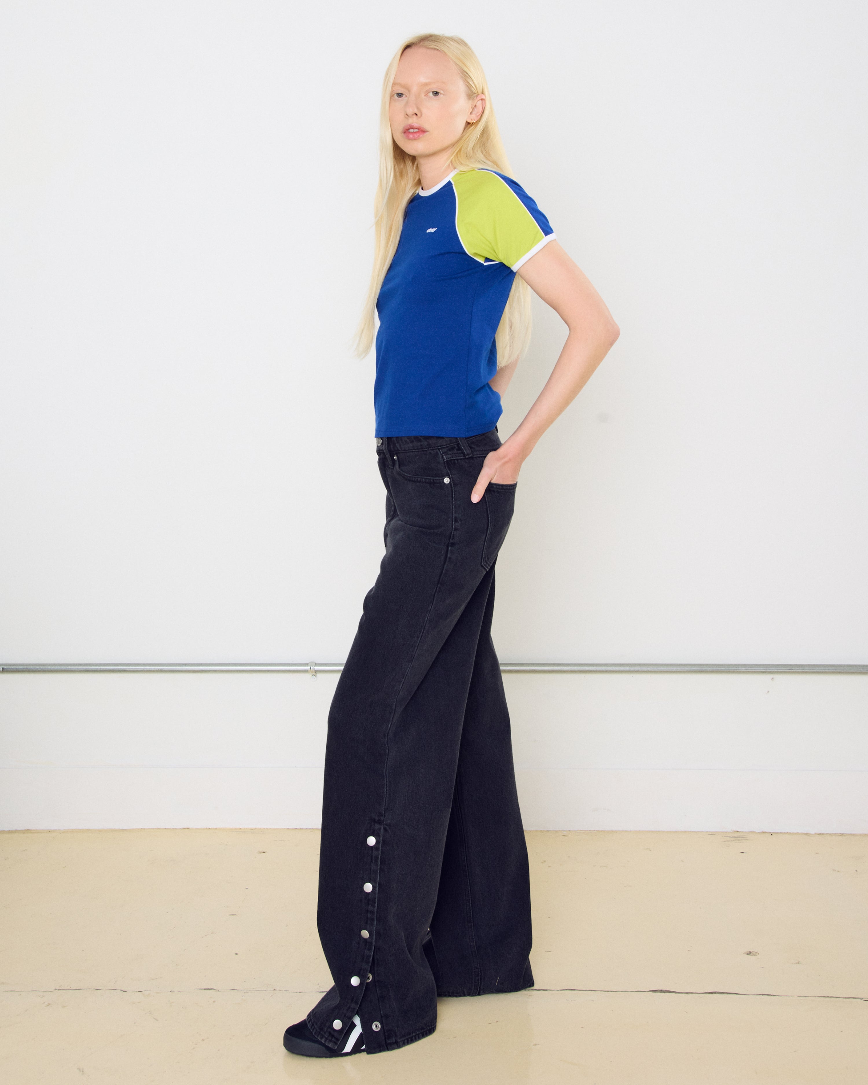 PENELOPE SIDE SNAP DENIM – OBEY CLOTHING
