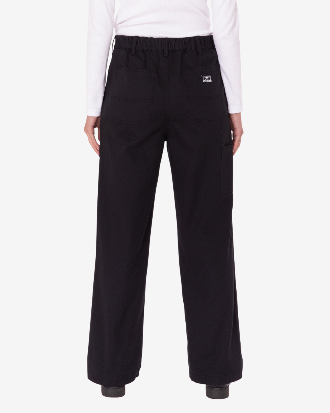 obey brighton carpenter pant black