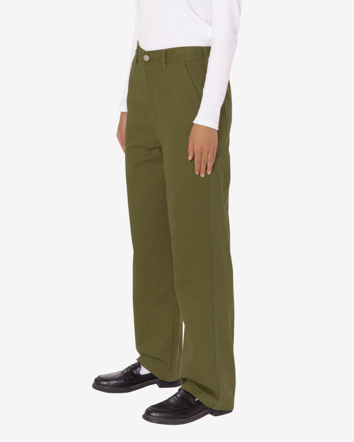 obey brighton carpenter pant moss green