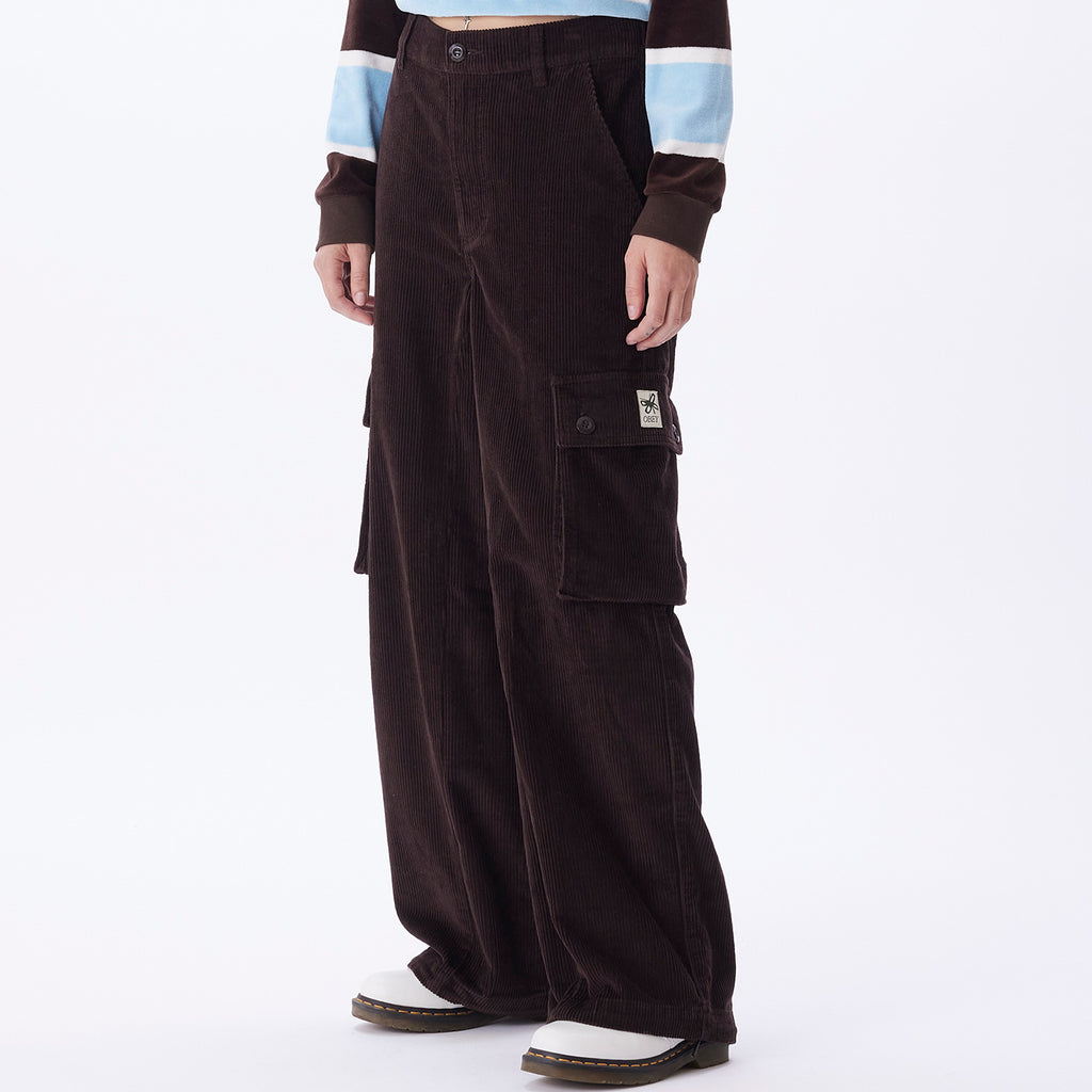 ANDREA BAGGY CARGO PANT JAVA BROWN | OBEY Clothing