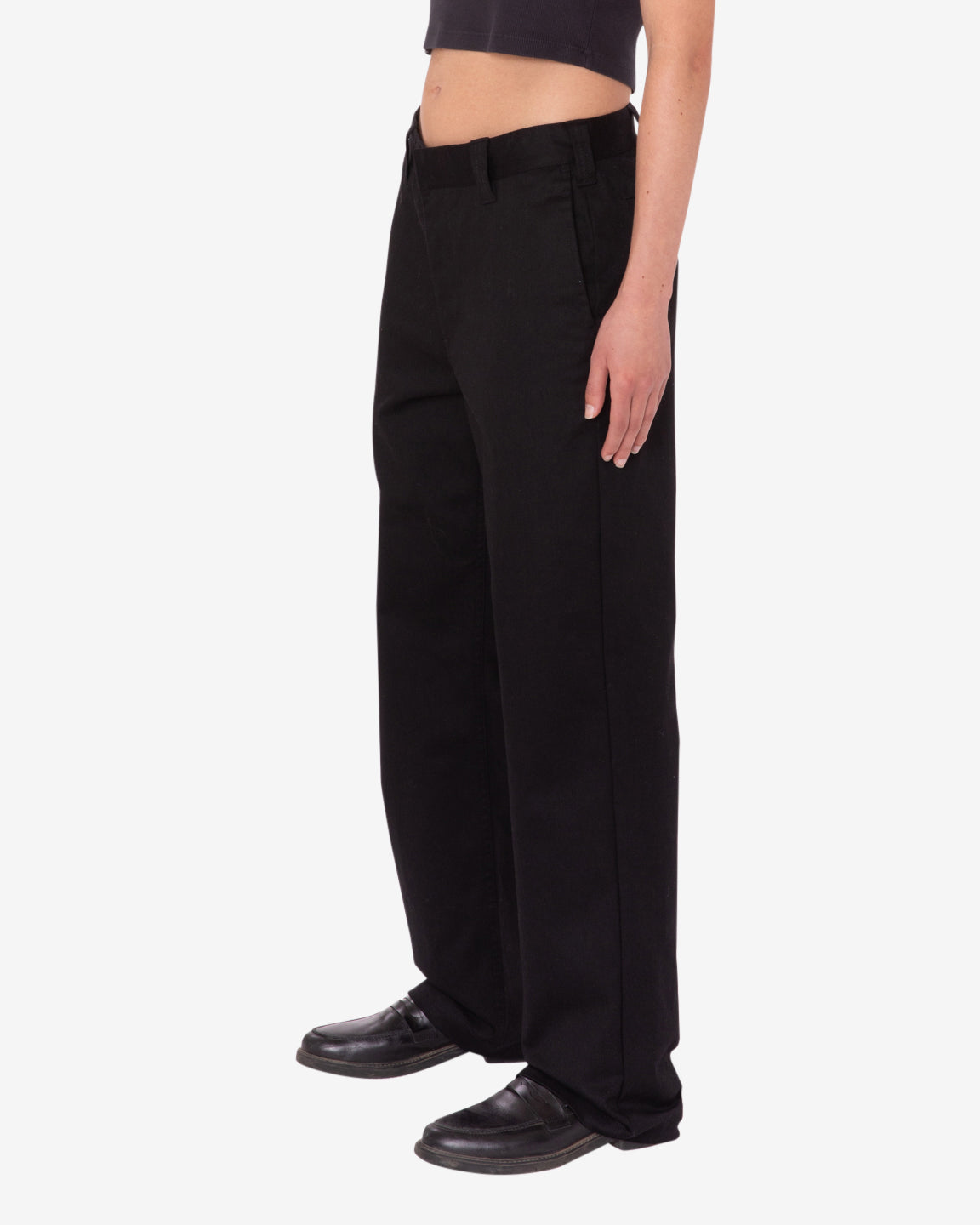 obey daily pant black