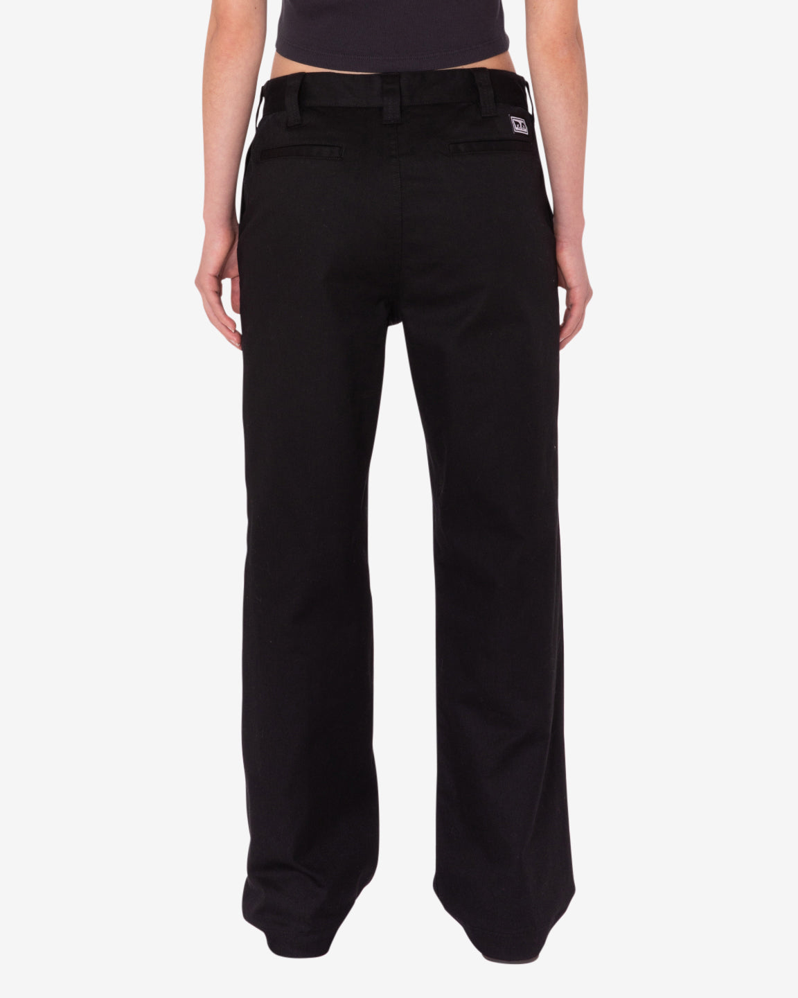 obey daily pant black