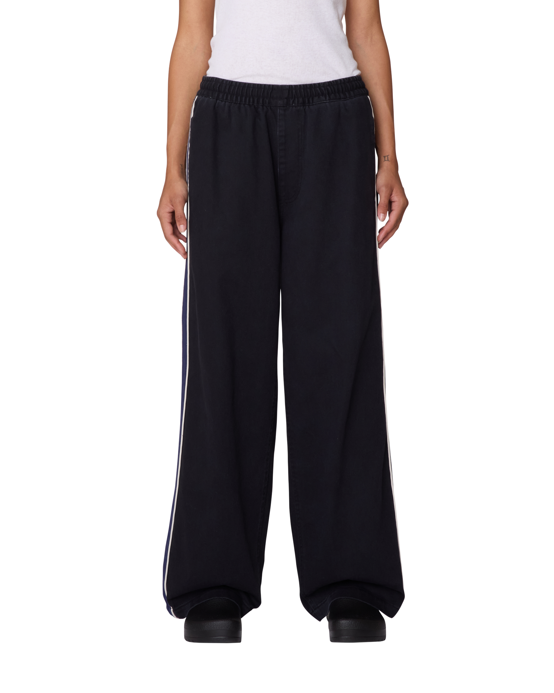 神シルエット◎ 90s~ Stripe Design Wide Slacks ASTRID SIDE STRIPE PANT – OBEY CLOTHING