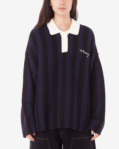 MATCH POLO SWEATER