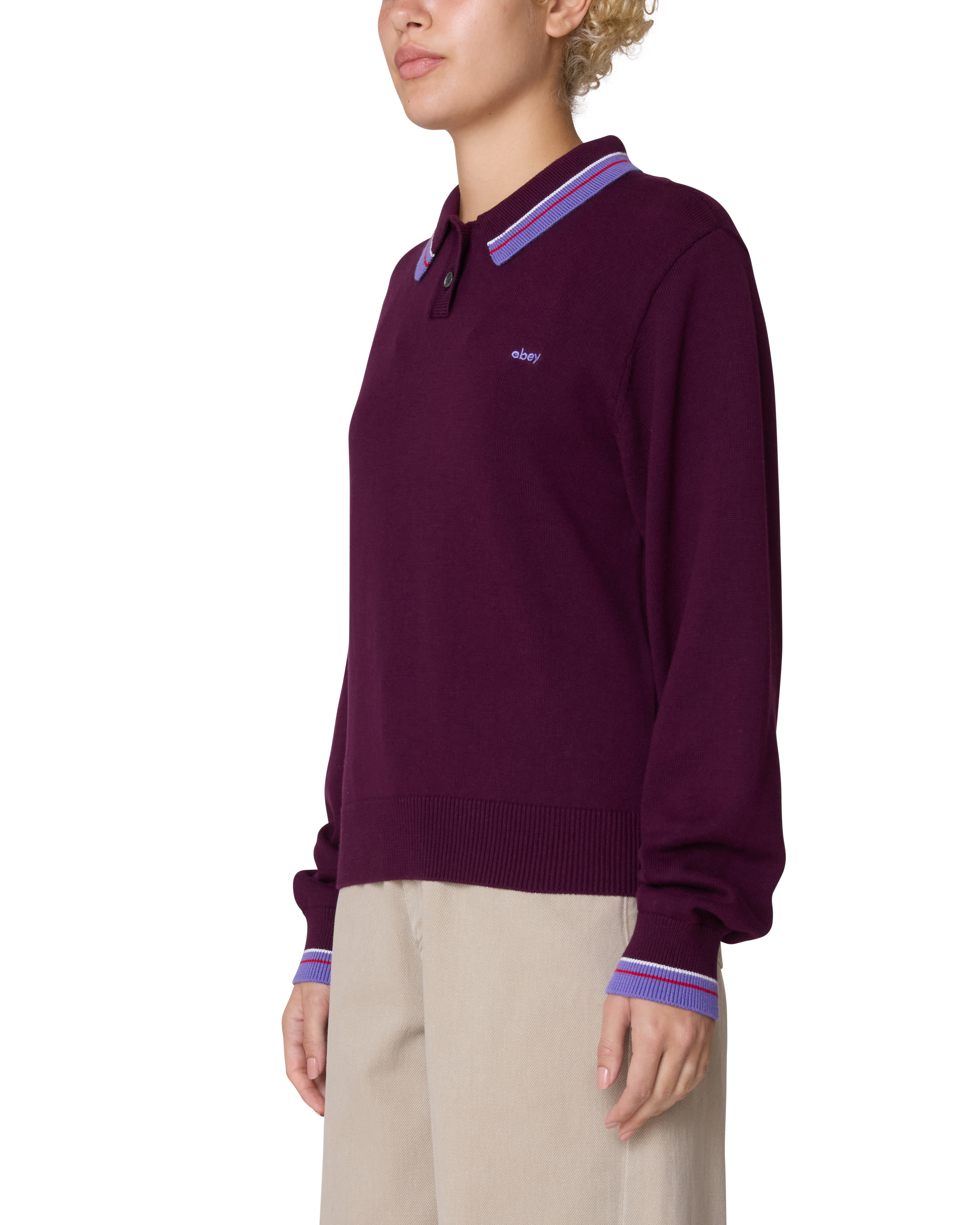 GOALIE POLO SWEATER (zoomed)