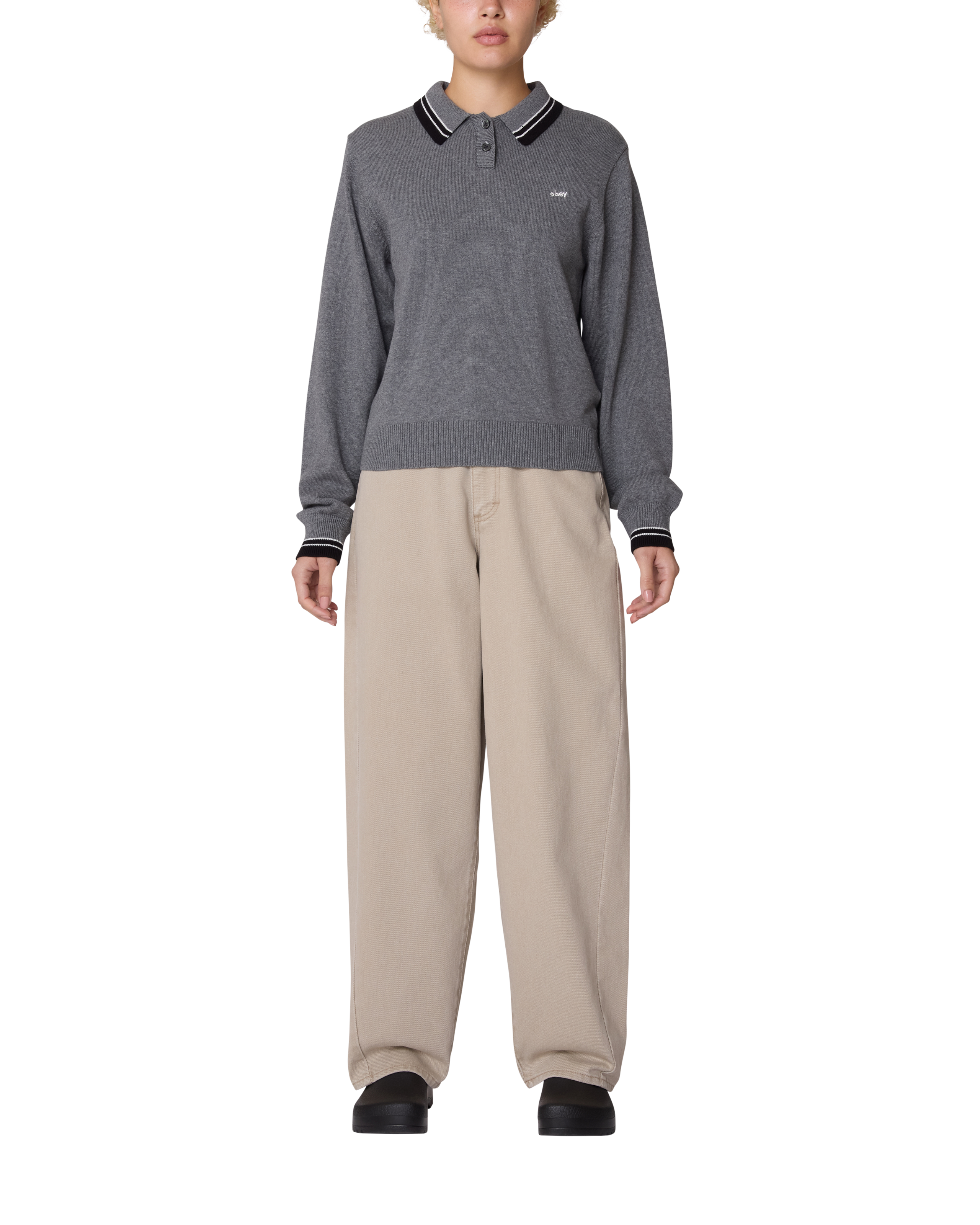 GOALIE POLO SWEATER (zoomed)