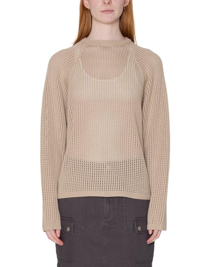 obey-talia-open-knit-raglan-natural