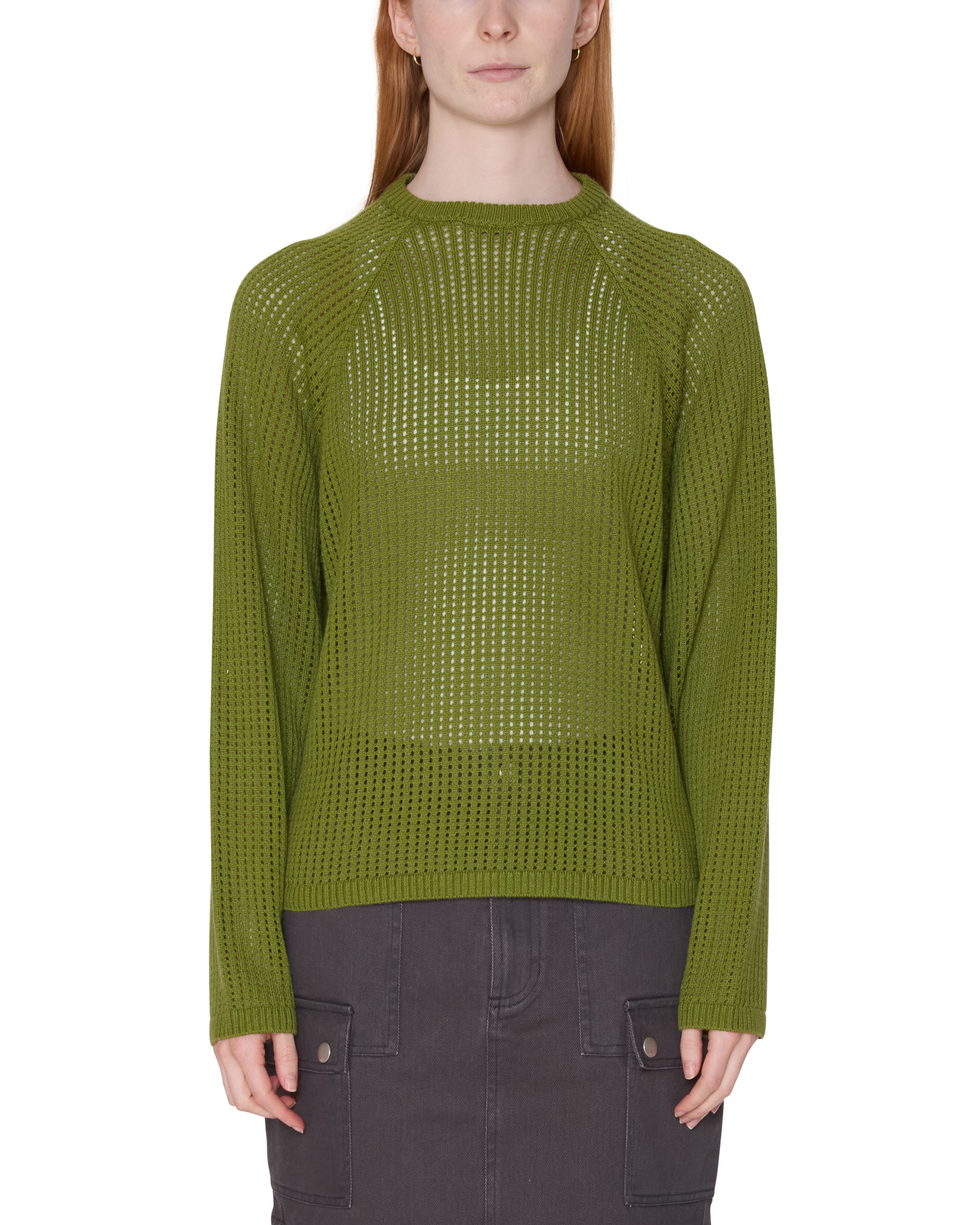 obey-talia-open-knit-raglan-pesto (zoomed)