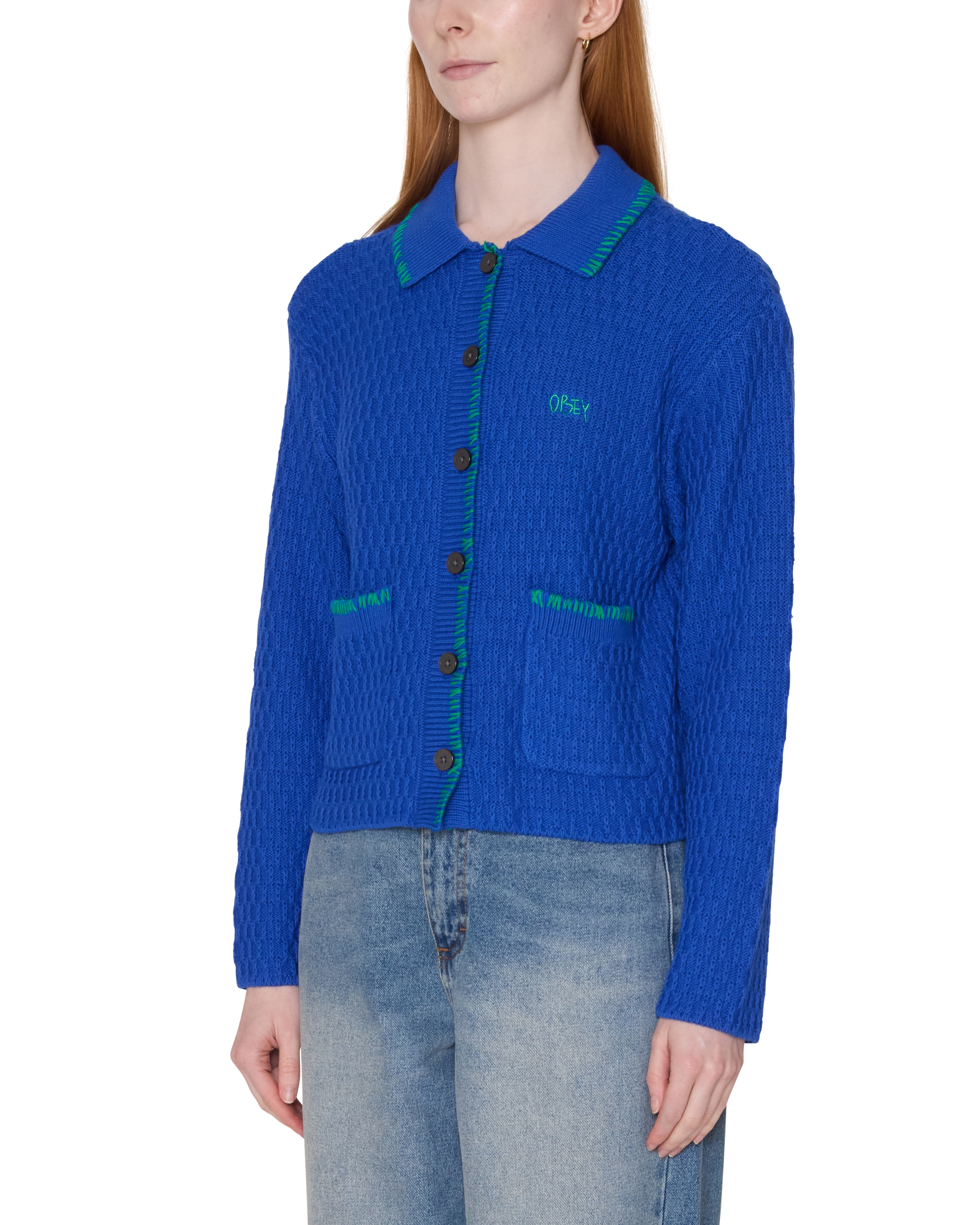 obey-amelie-button-down-sweater-blue (zoomed)
