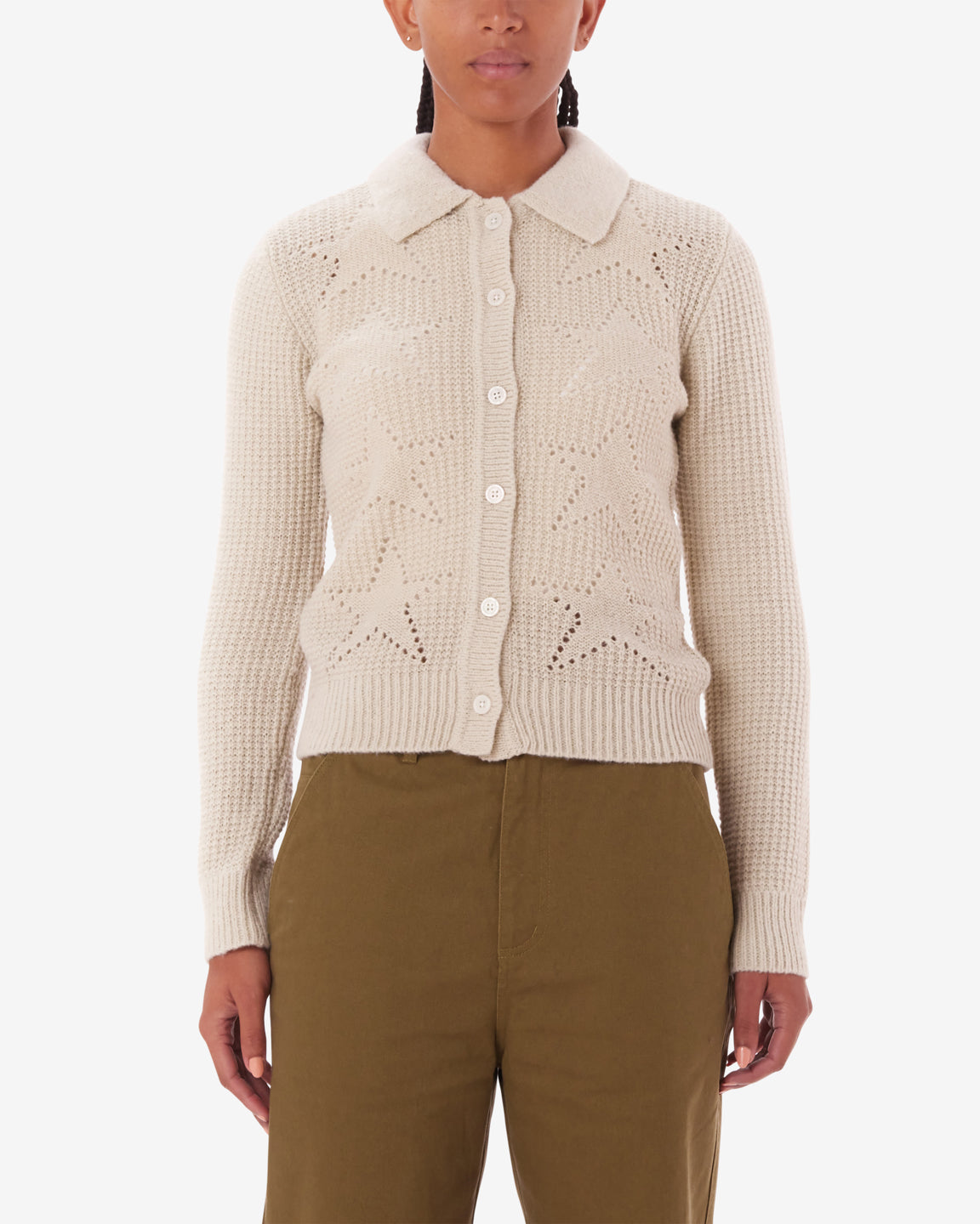 obey fortune cardigan sage